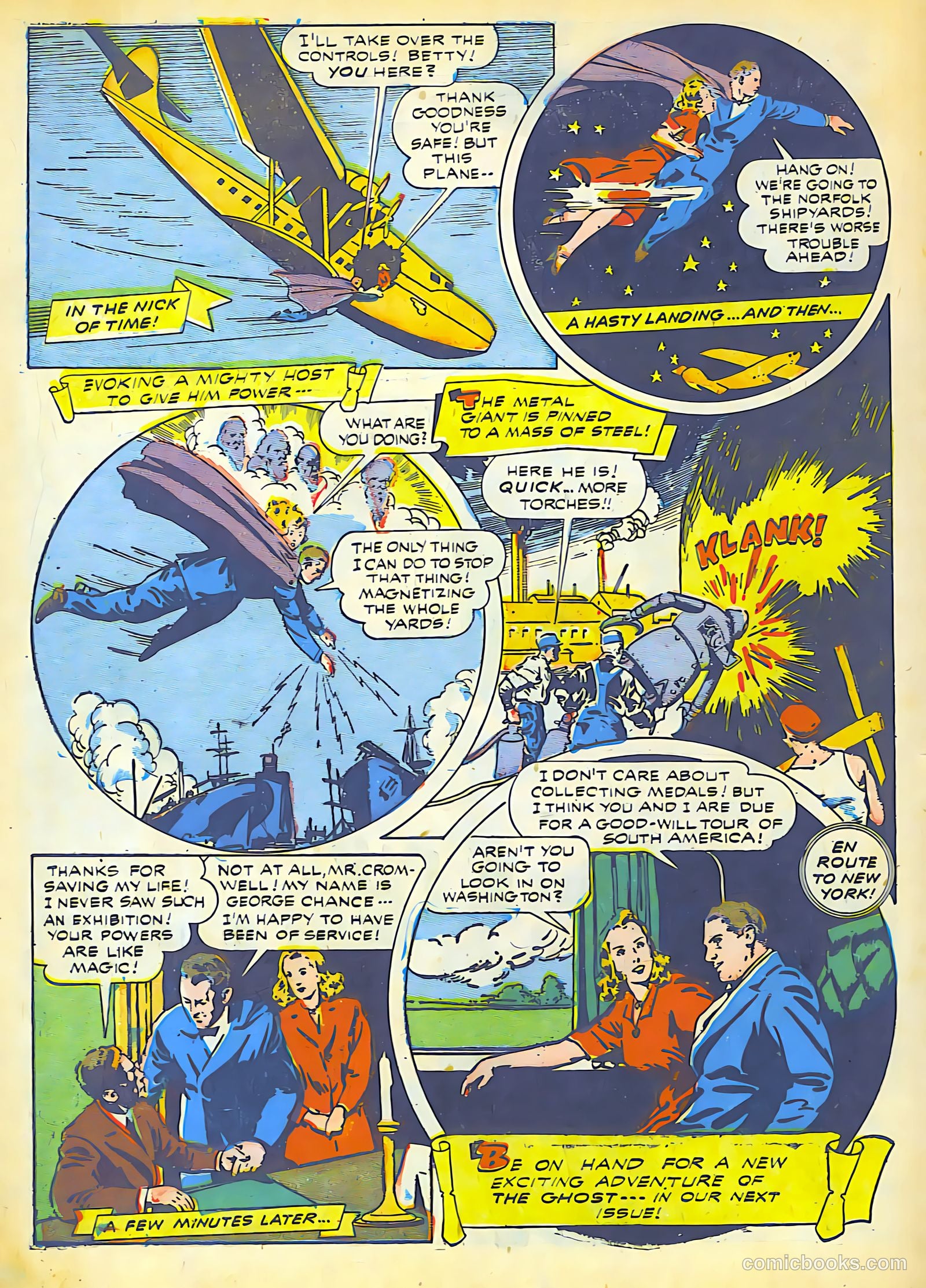 Thrilling Comics #39 (1943) — page 54 of 54