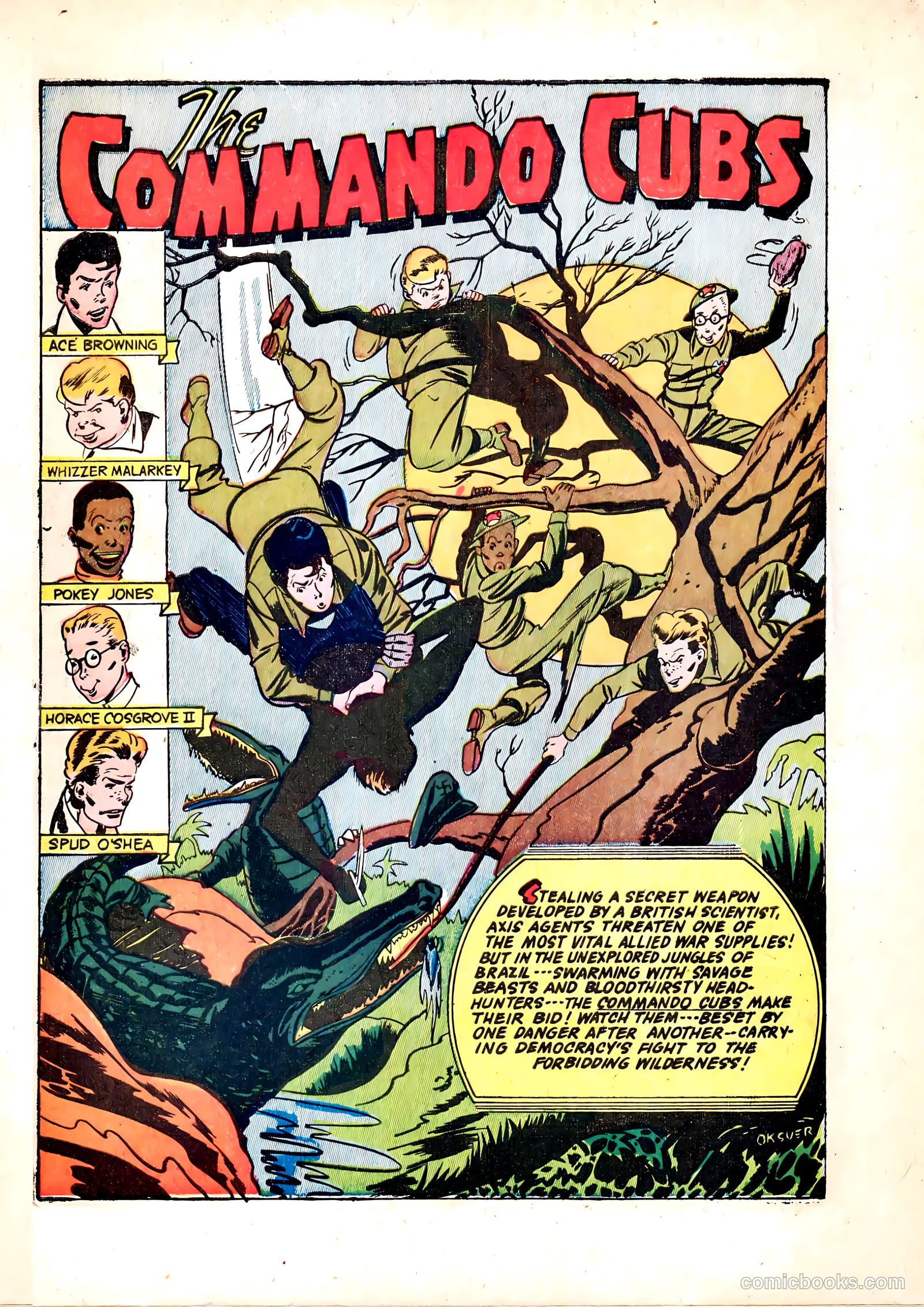 Thrilling Comics #40 (1944) — page 3 of 60