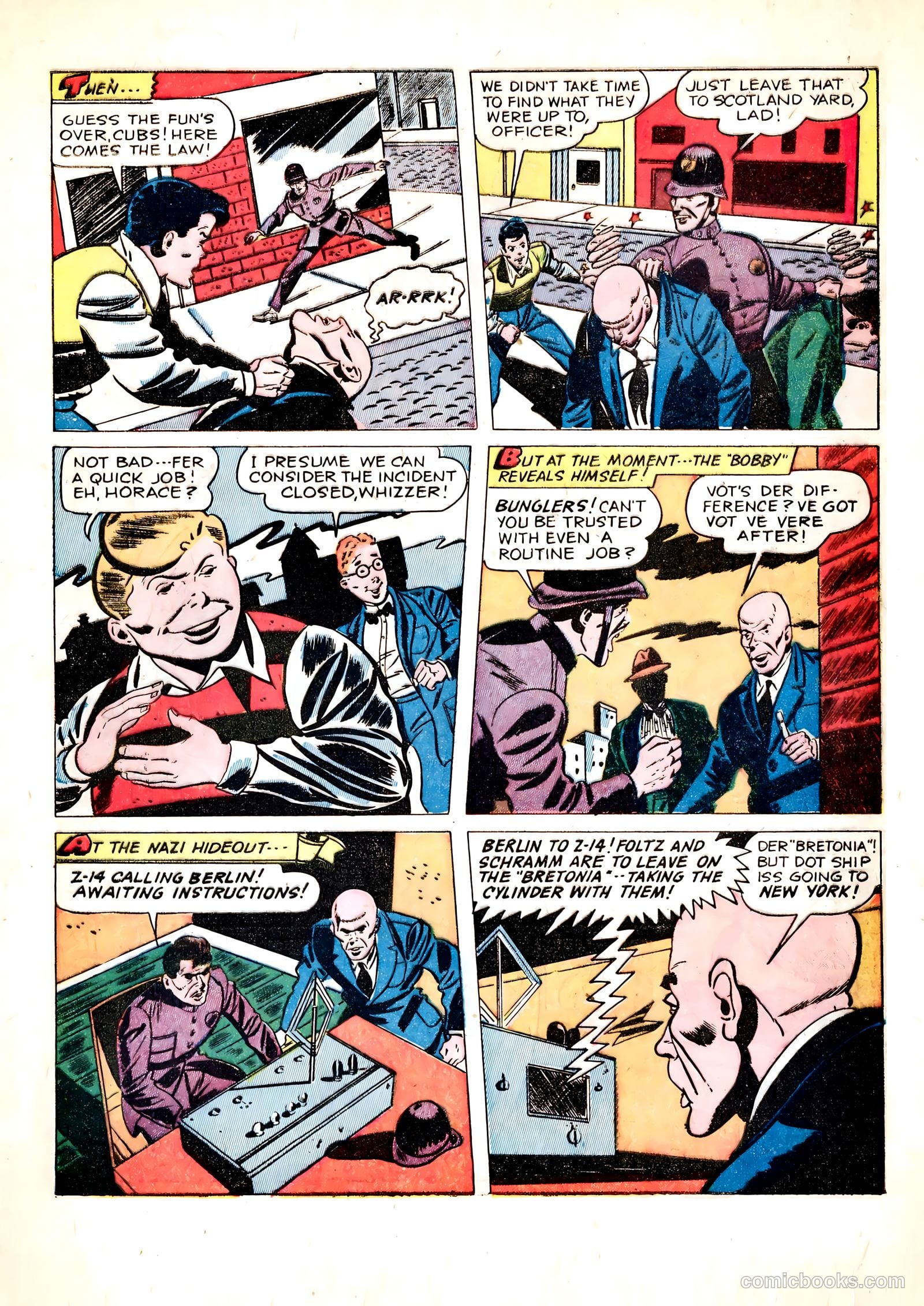 Thrilling Comics #40 (1944) — page 6 of 60