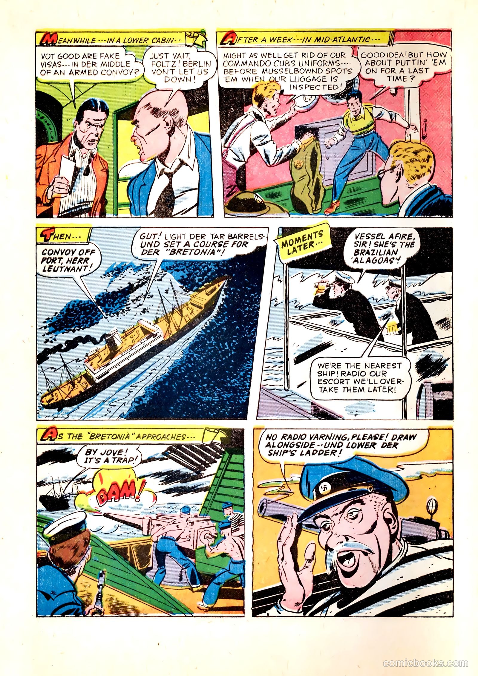 Thrilling Comics #40 (1944) — page 8 of 60