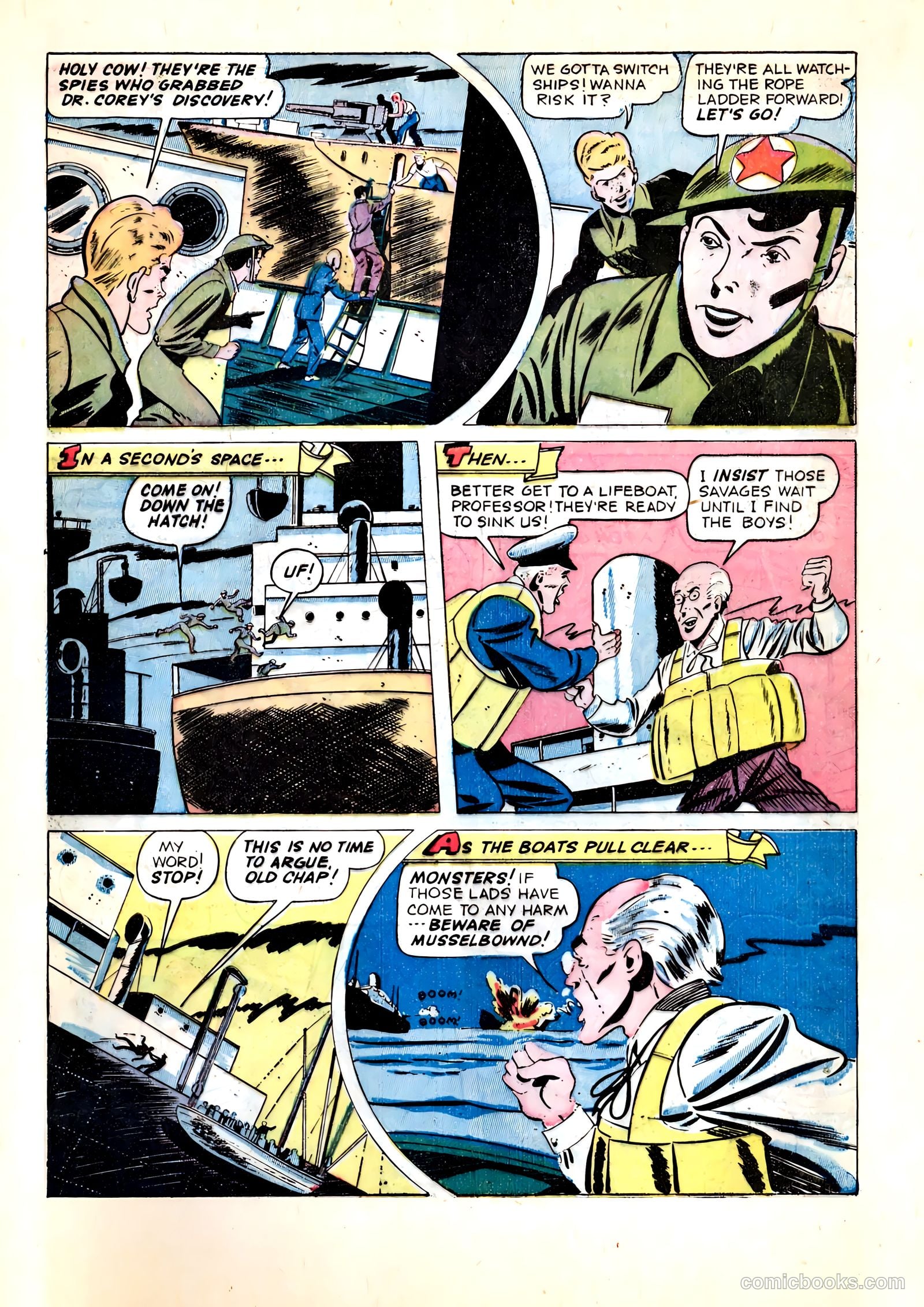 Thrilling Comics #40 (1944) — page 9 of 60