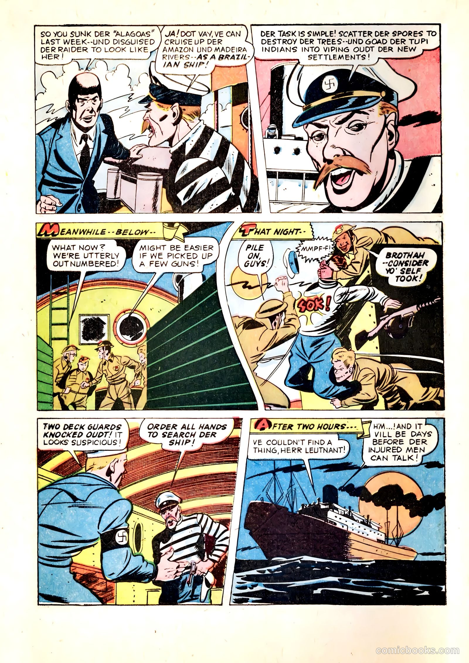 Thrilling Comics #40 (1944) — page 10 of 60