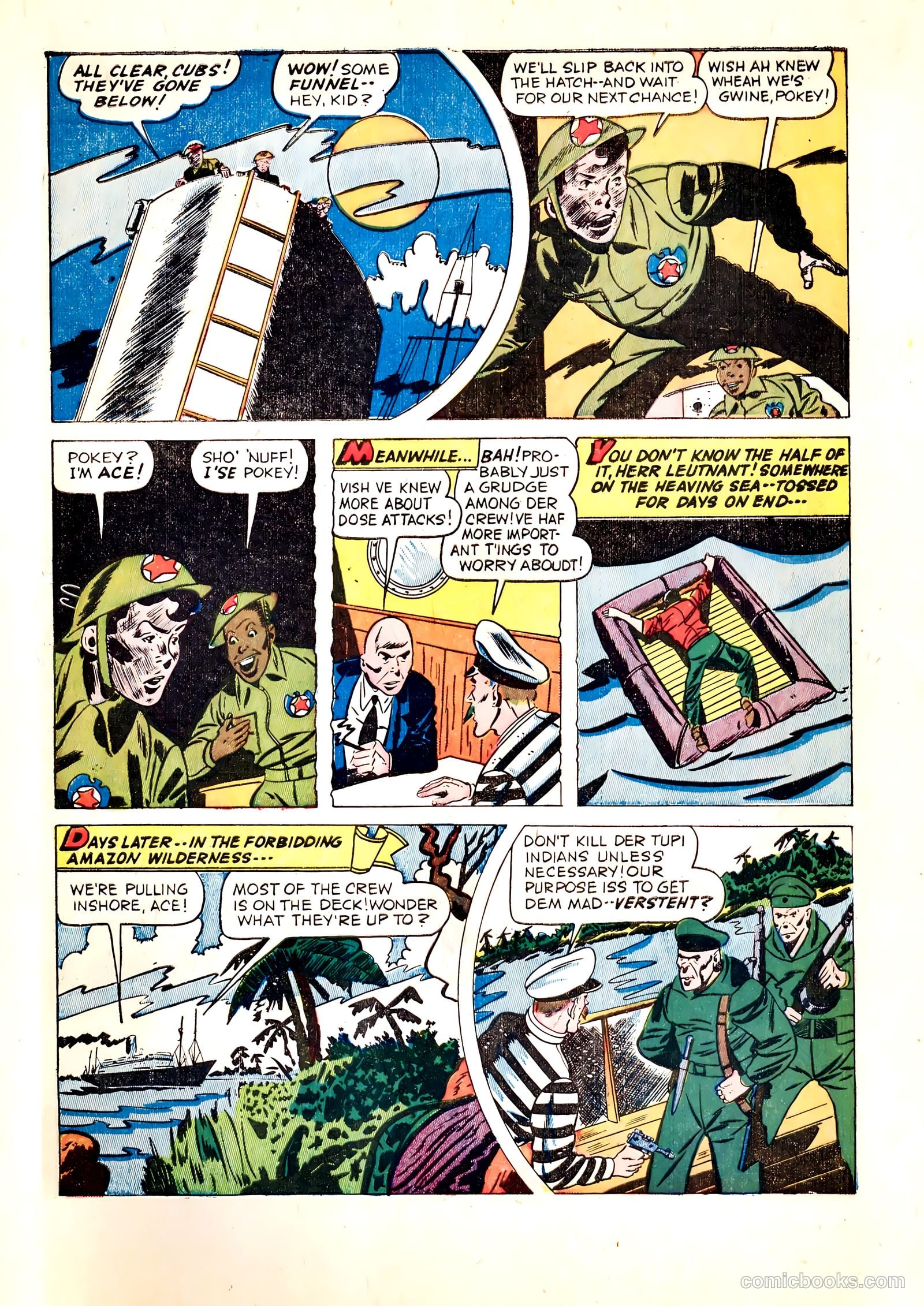 Thrilling Comics #40 (1944) — page 11 of 60