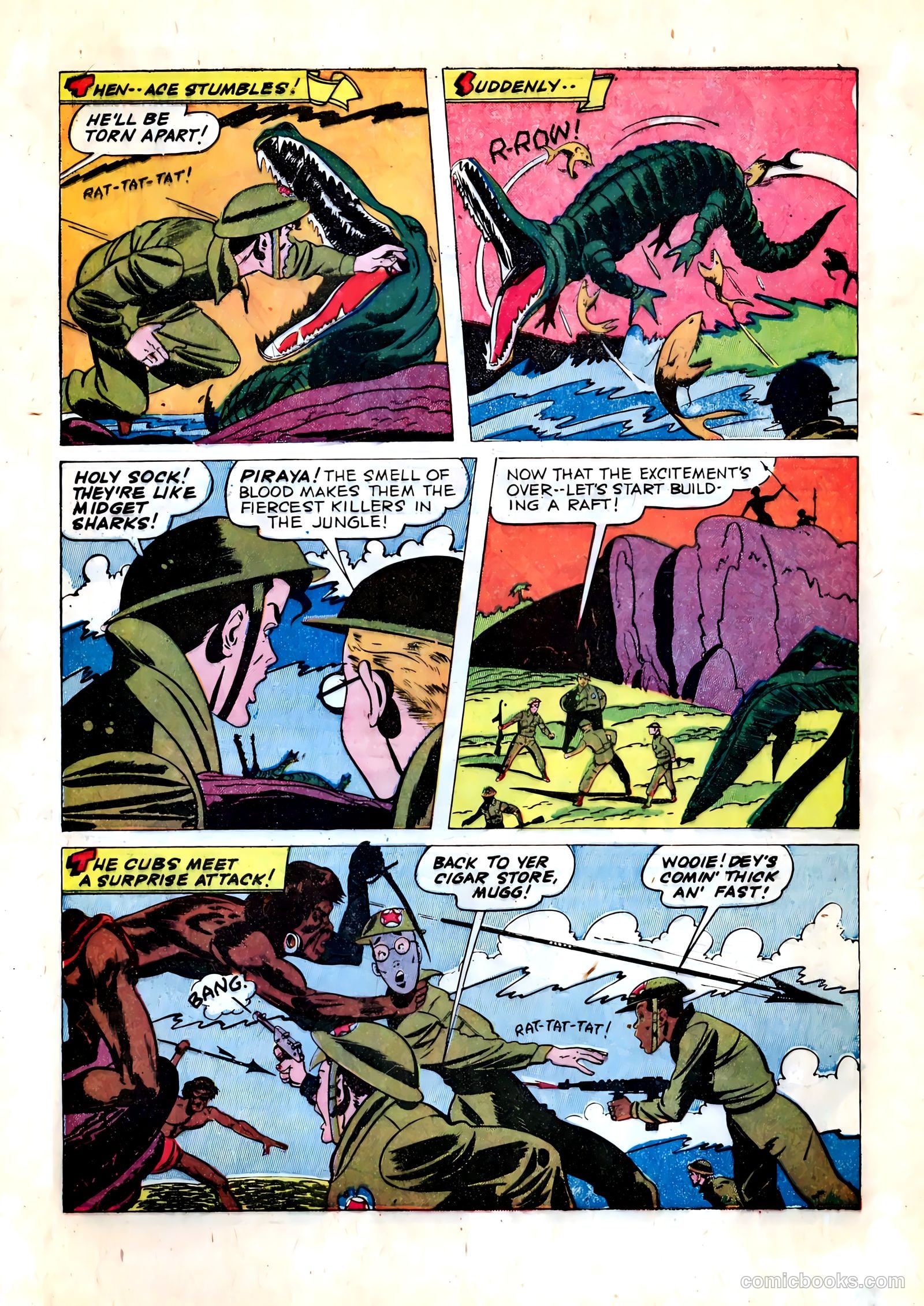 Thrilling Comics #40 (1944) — page 15 of 60