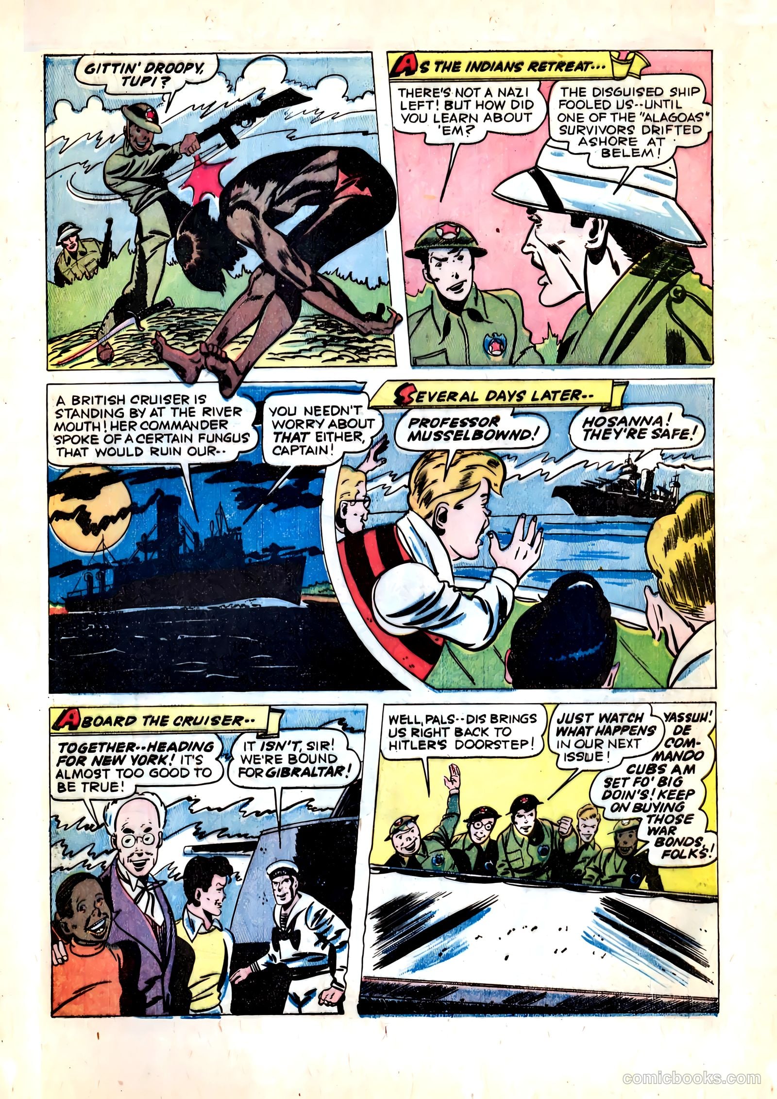 Thrilling Comics #40 (1944) — page 17 of 60