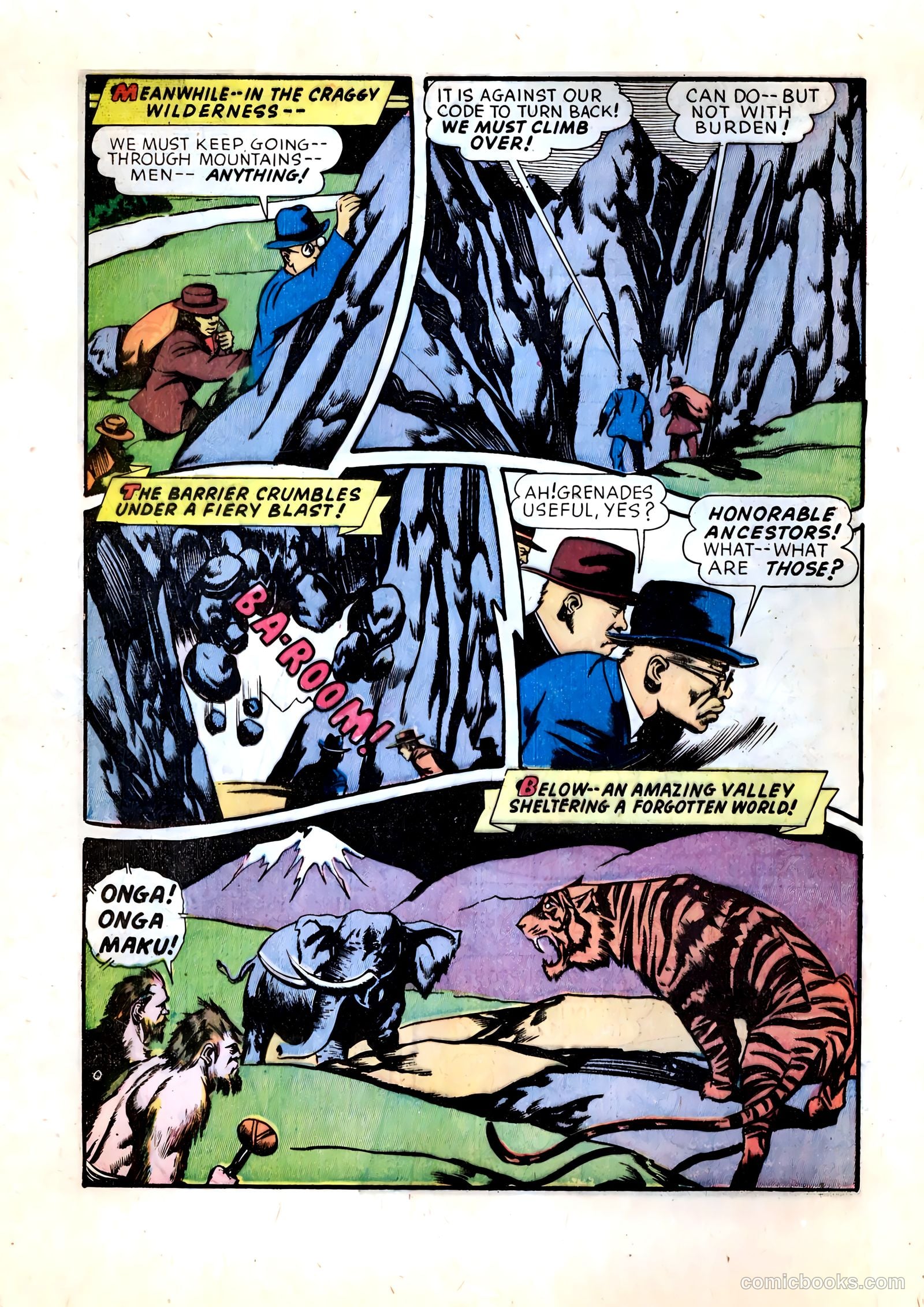 Thrilling Comics #40 (1944) — page 20 of 60