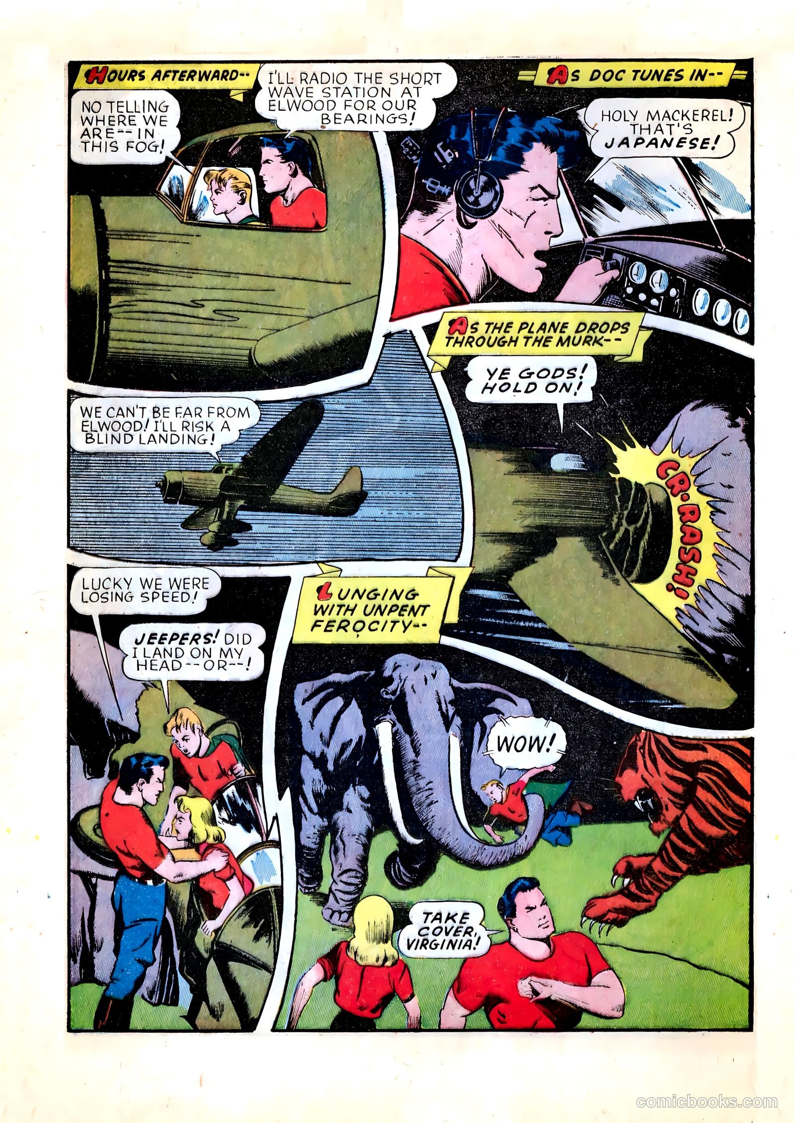 Thrilling Comics #40 (1944) — page 22 of 60