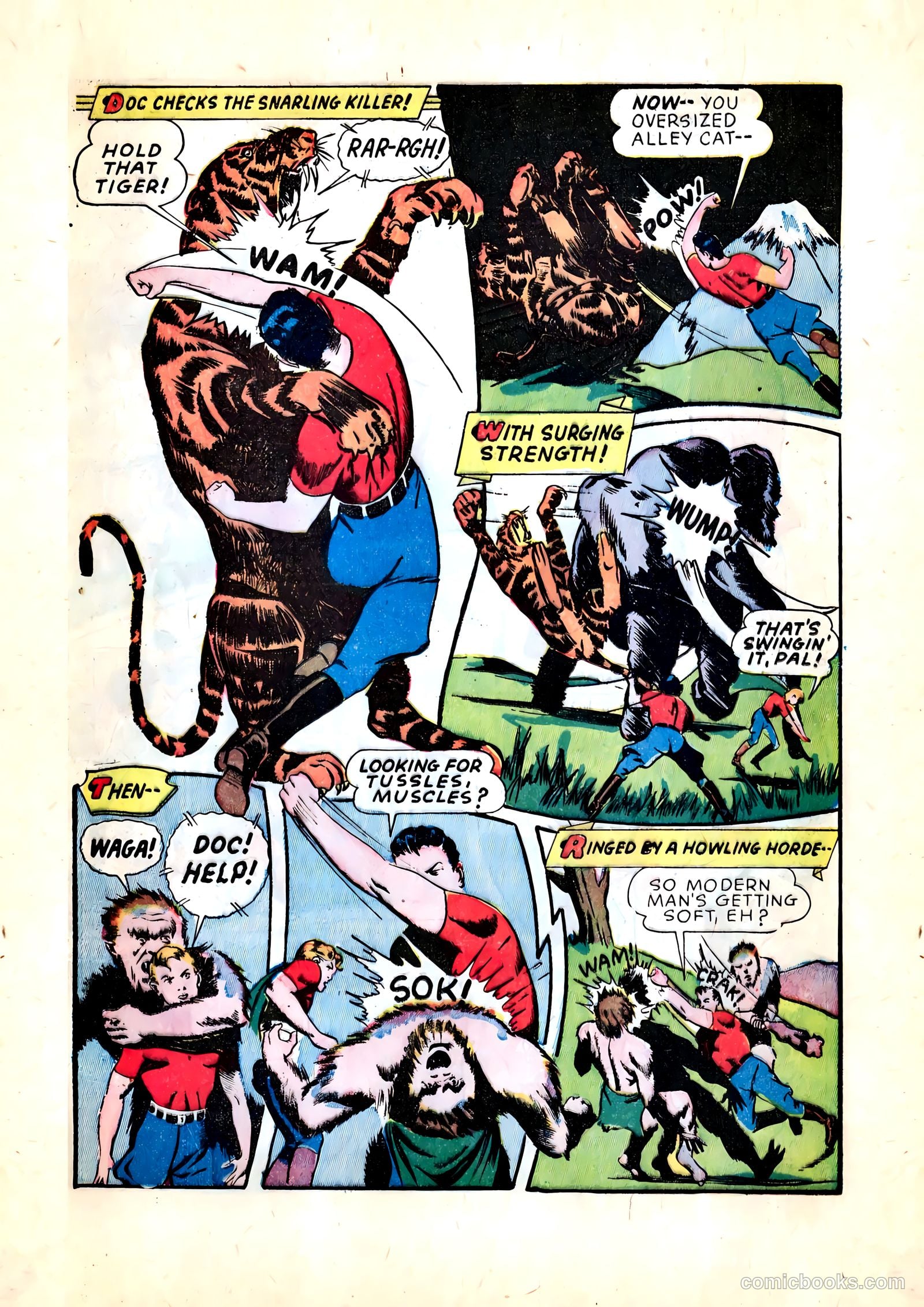 Thrilling Comics #40 (1944) — page 23 of 60