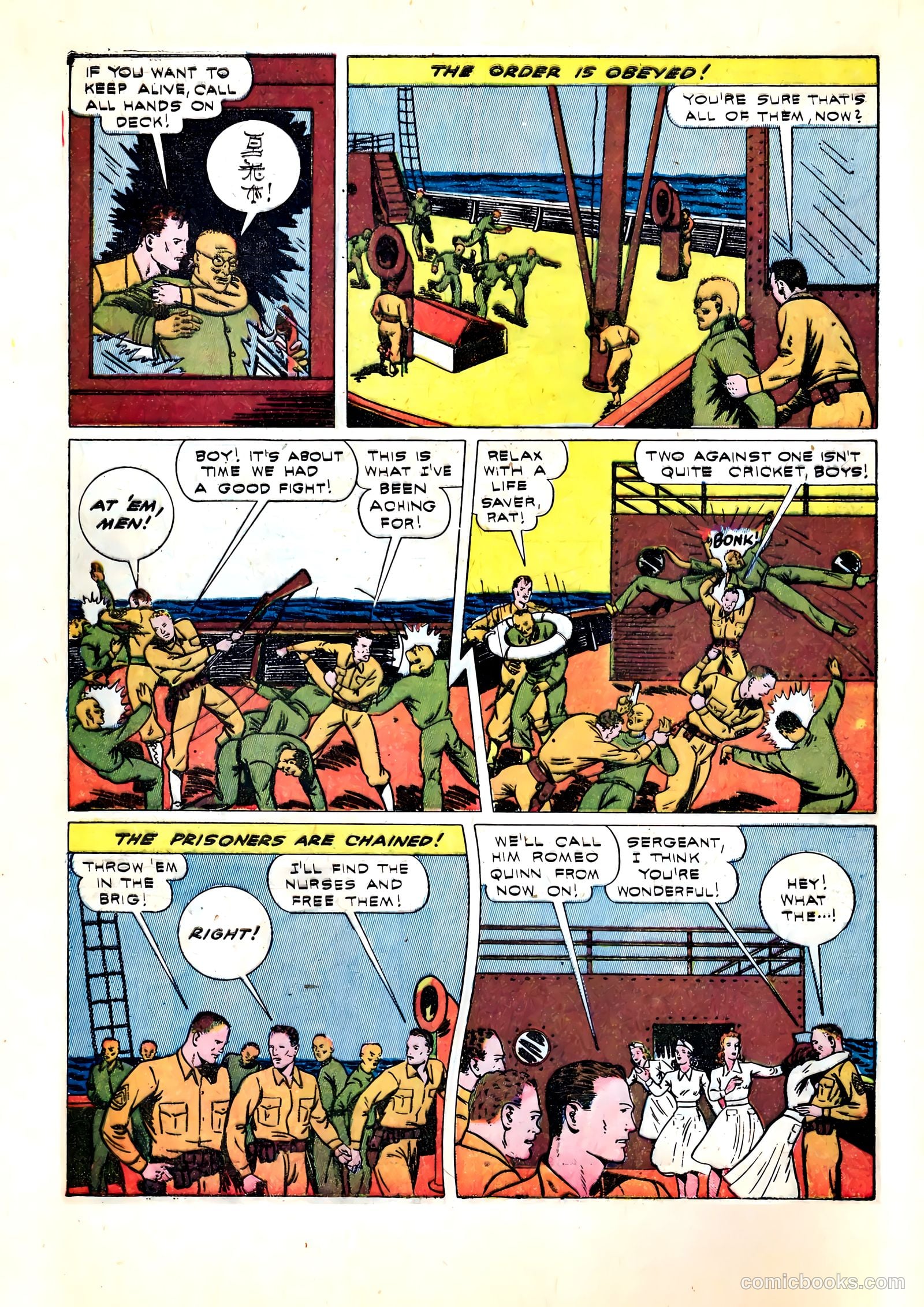 Thrilling Comics #40 (1944) — page 56 of 60