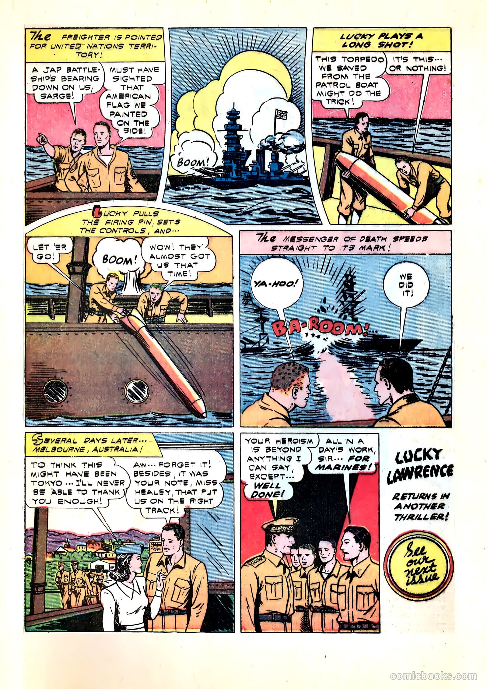 Thrilling Comics #40 (1944) — page 57 of 60