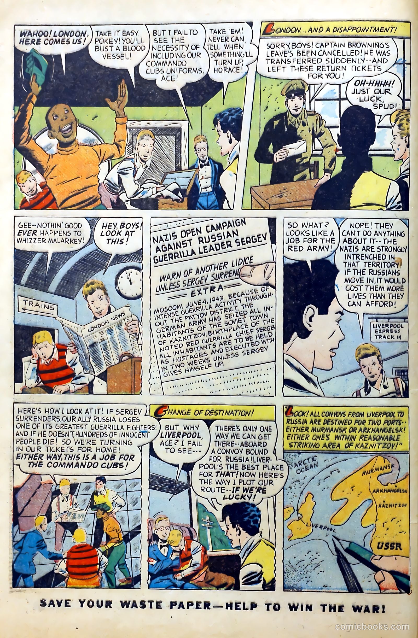Thrilling Comics #41 (1944) — page 4 of 60