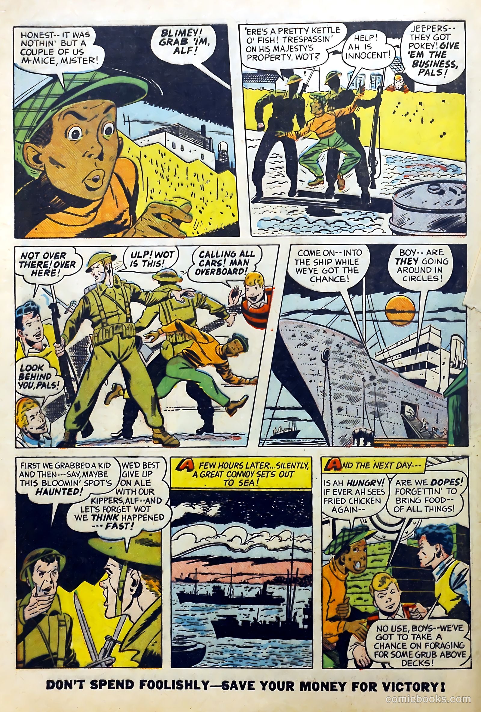 Thrilling Comics #41 (1944) — page 6 of 60