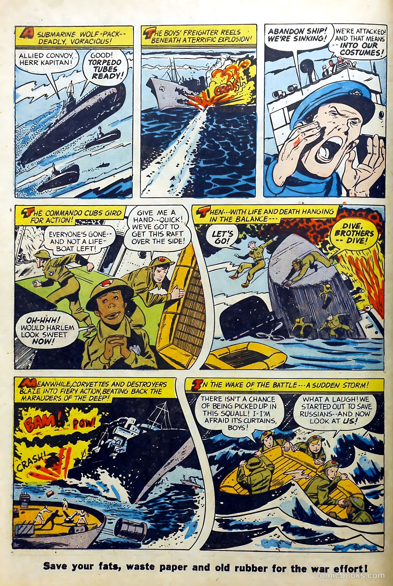 Thrilling Comics #41 (1944) — page 8 of 60