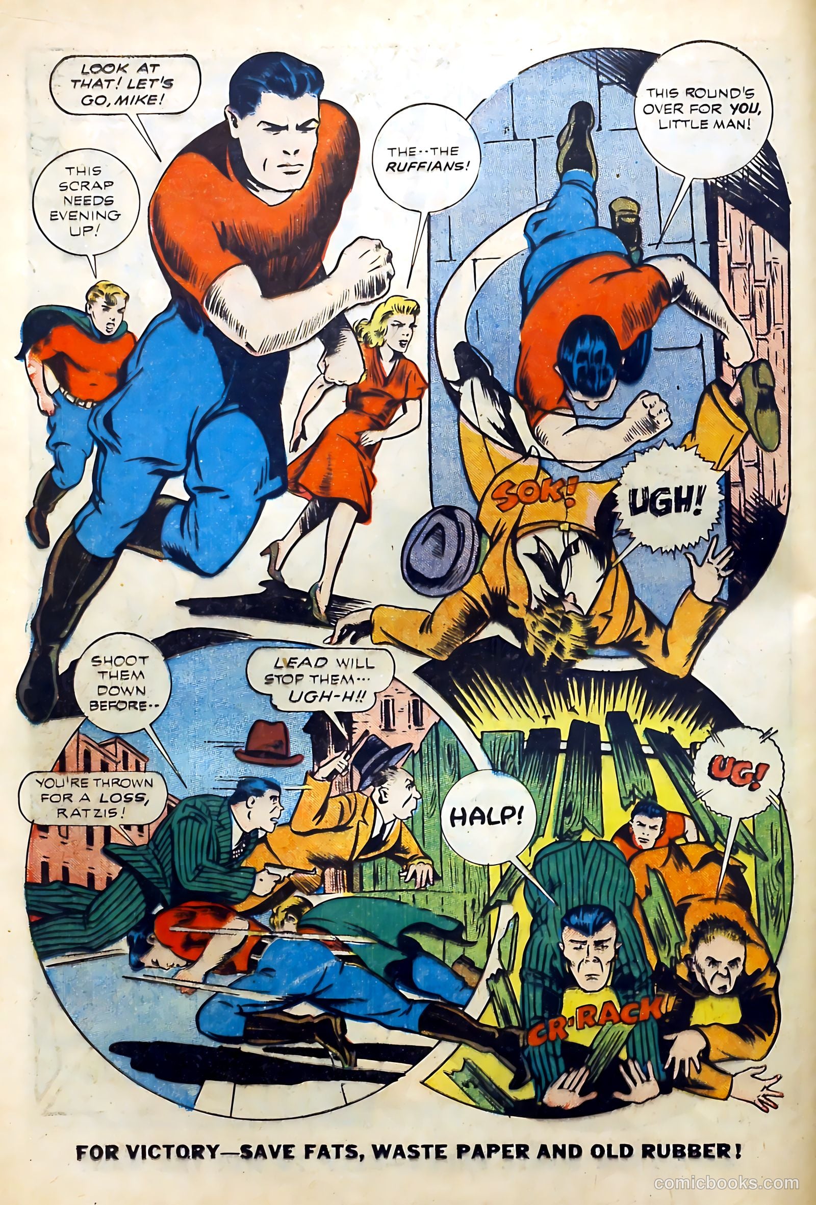 Thrilling Comics #41 (1944) — page 20 of 60