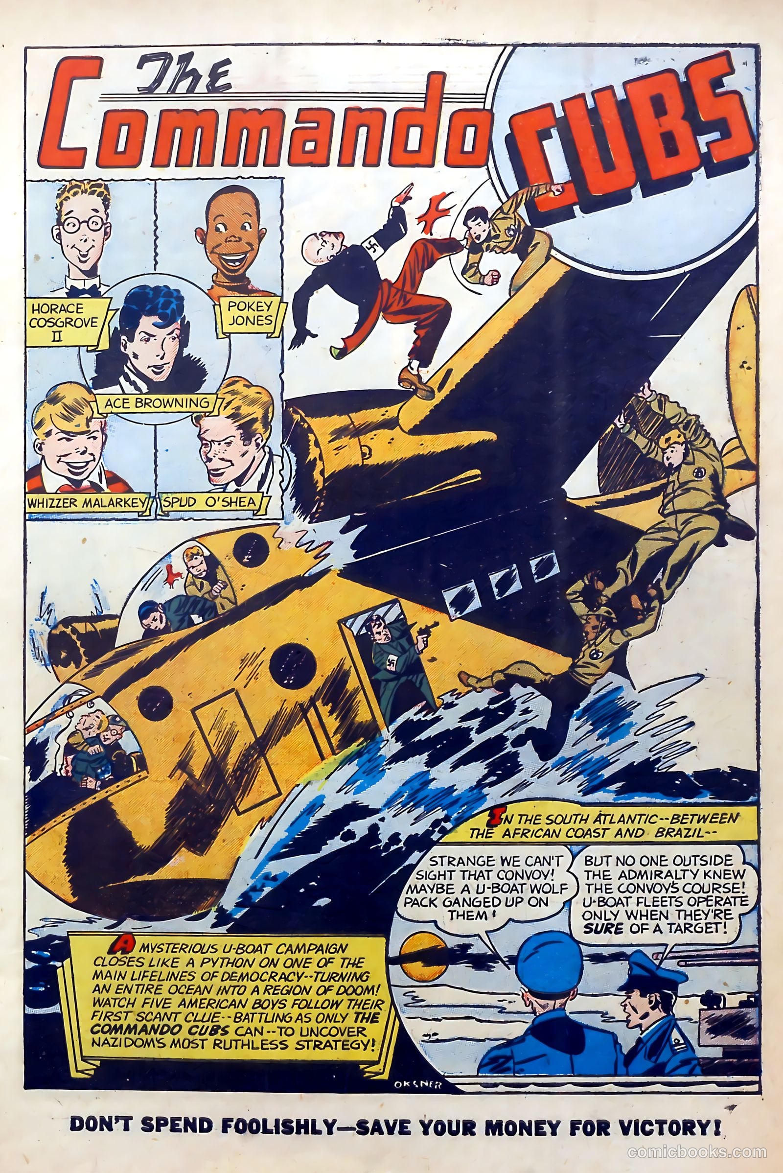Thrilling Comics #42 (1944) — page 3 of 53