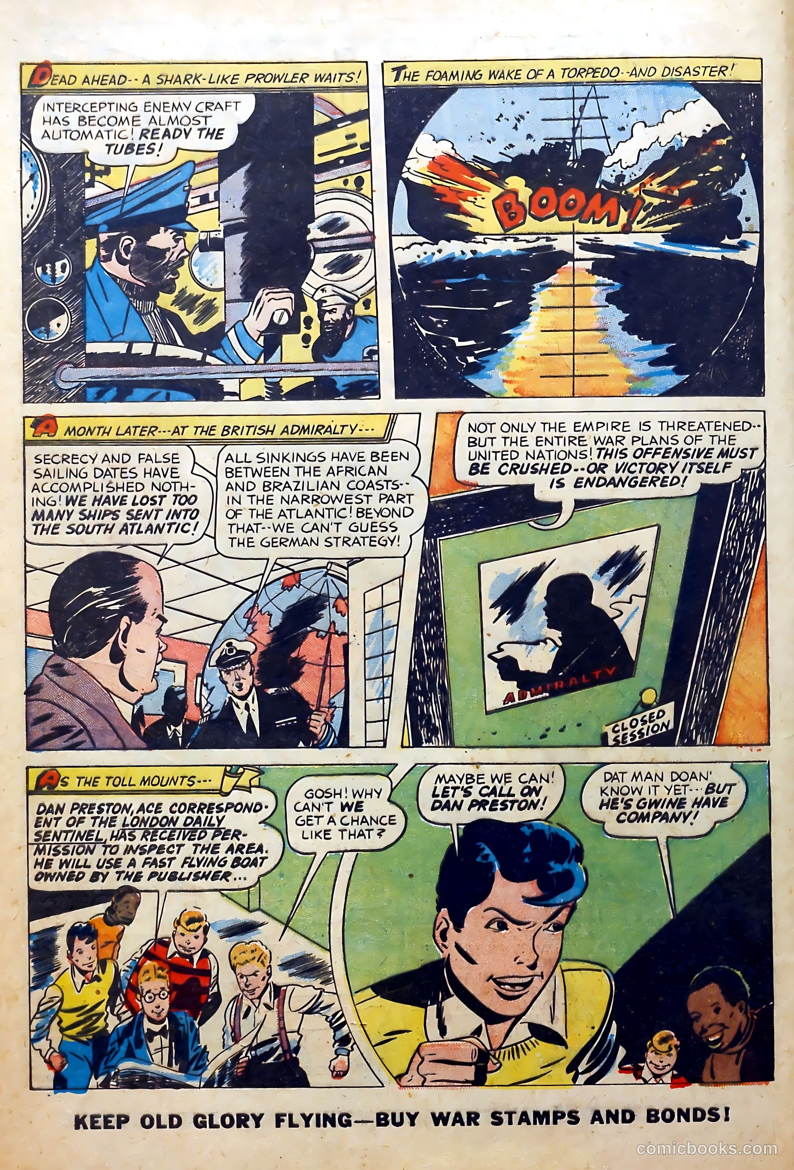 Thrilling Comics #42 (1944) — page 4 of 53