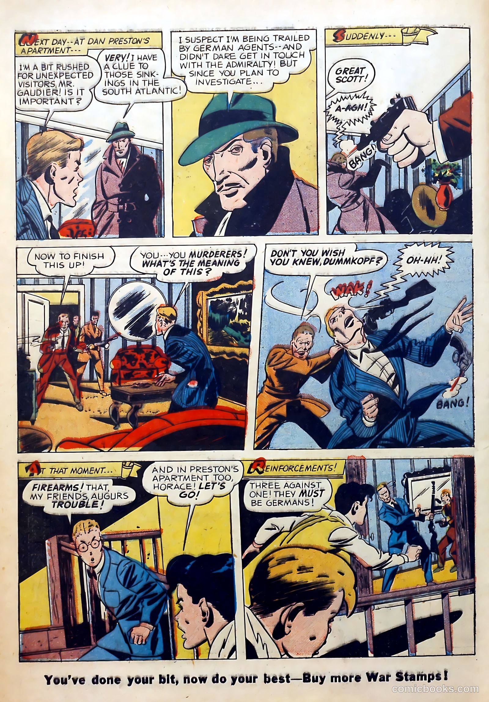 Thrilling Comics #42 (1944) — page 6 of 53