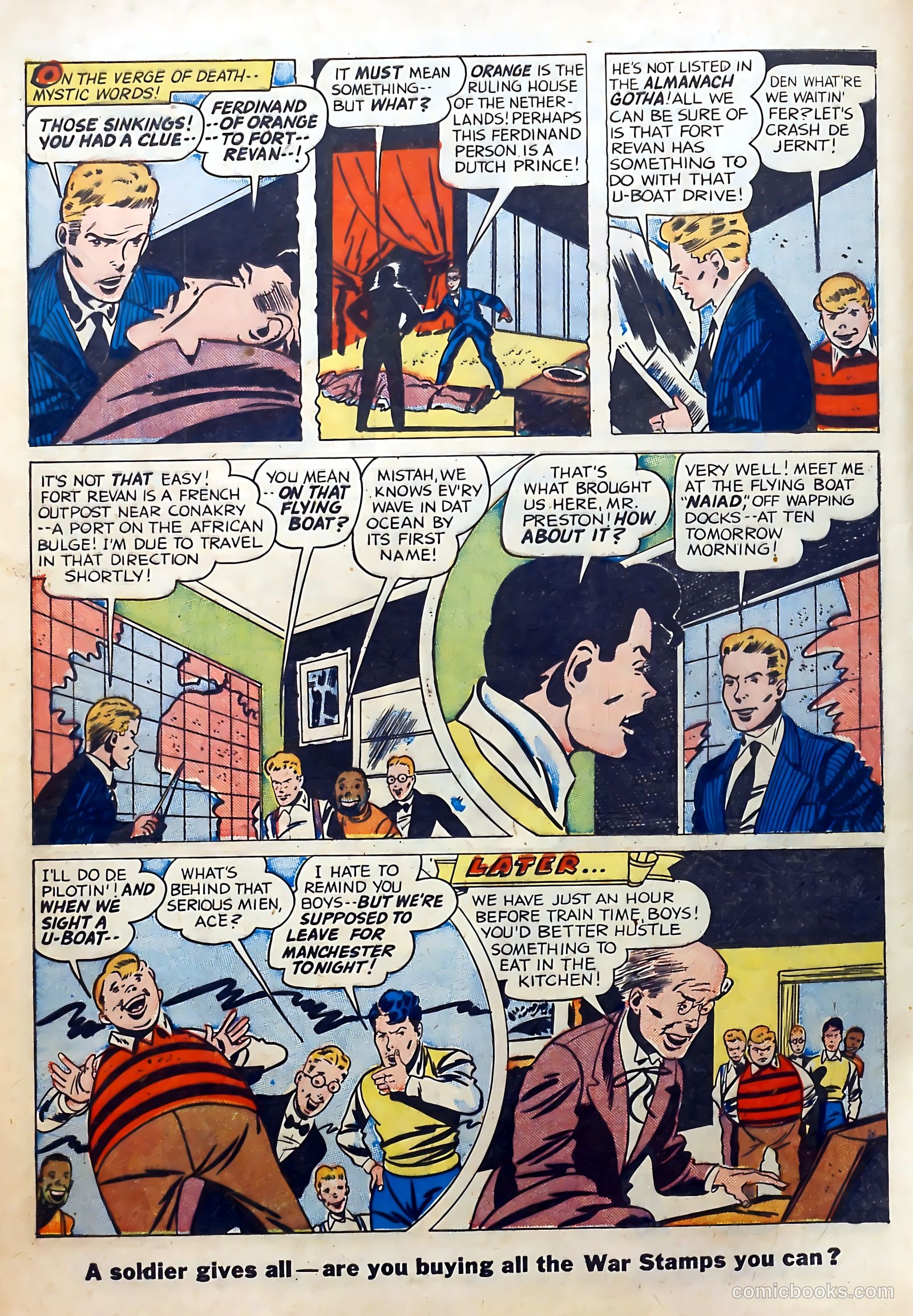 Thrilling Comics #42 (1944) — page 8 of 53