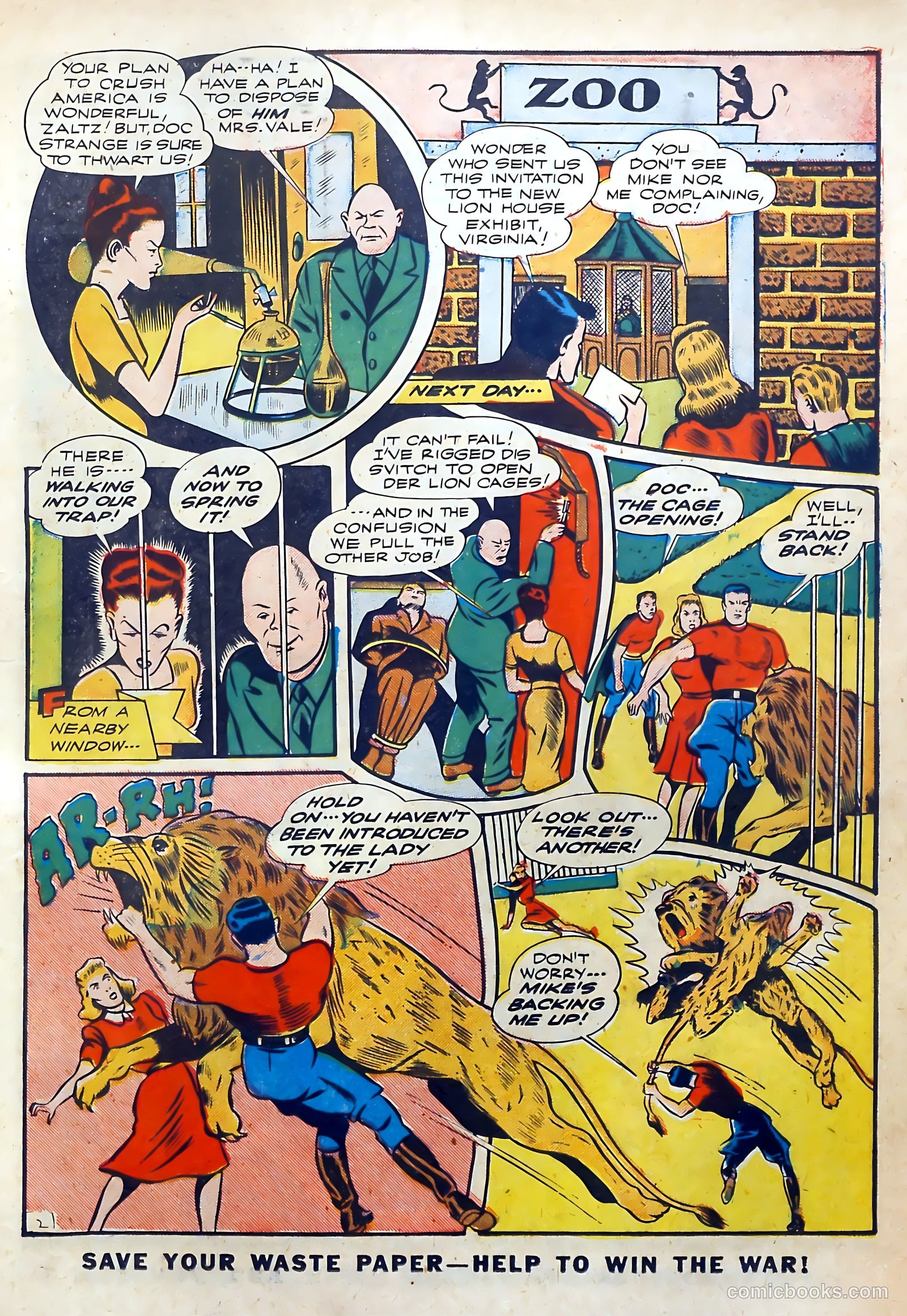 Thrilling Comics #42 (1944) — page 19 of 53