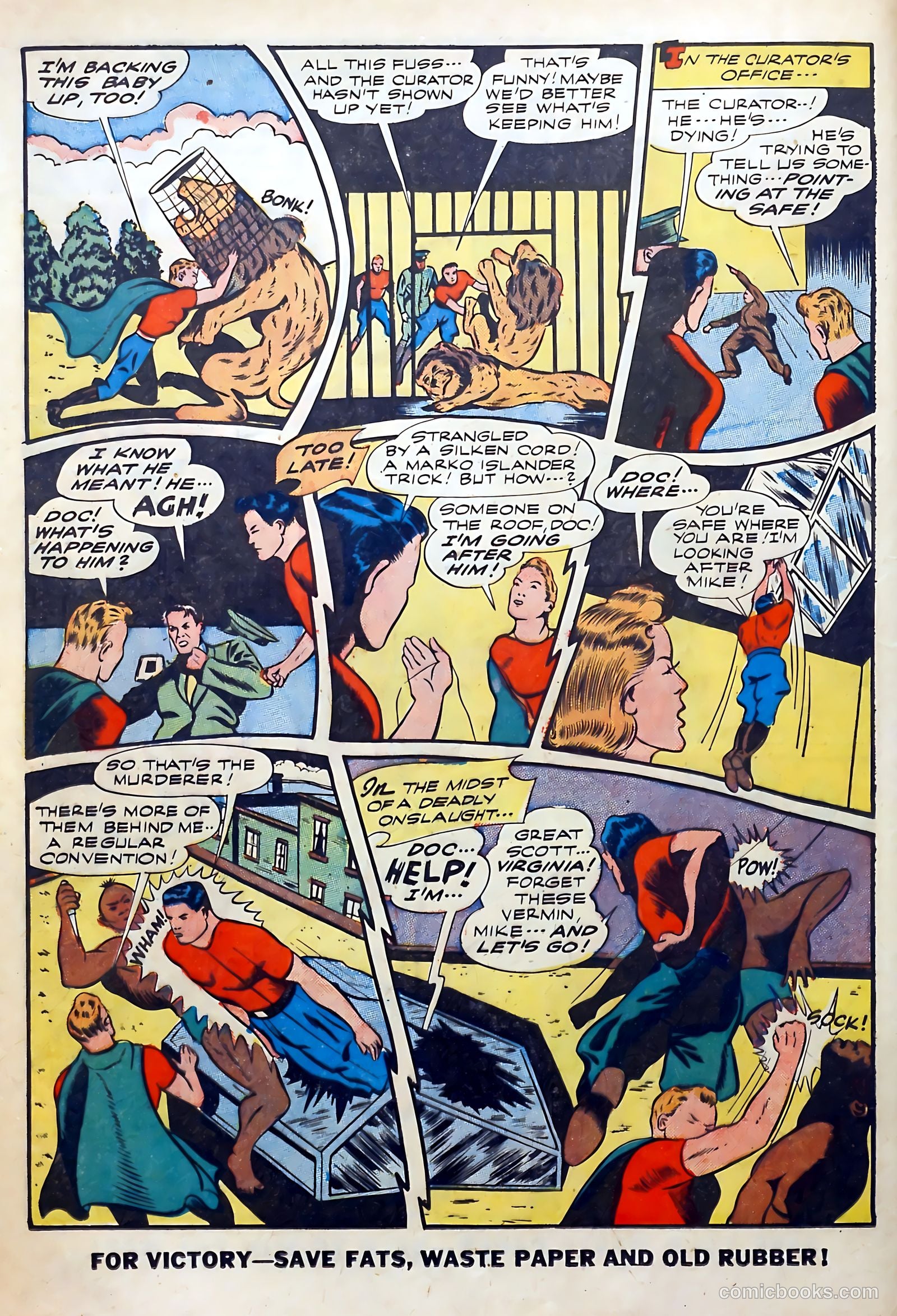 Thrilling Comics #42 (1944) — page 20 of 53