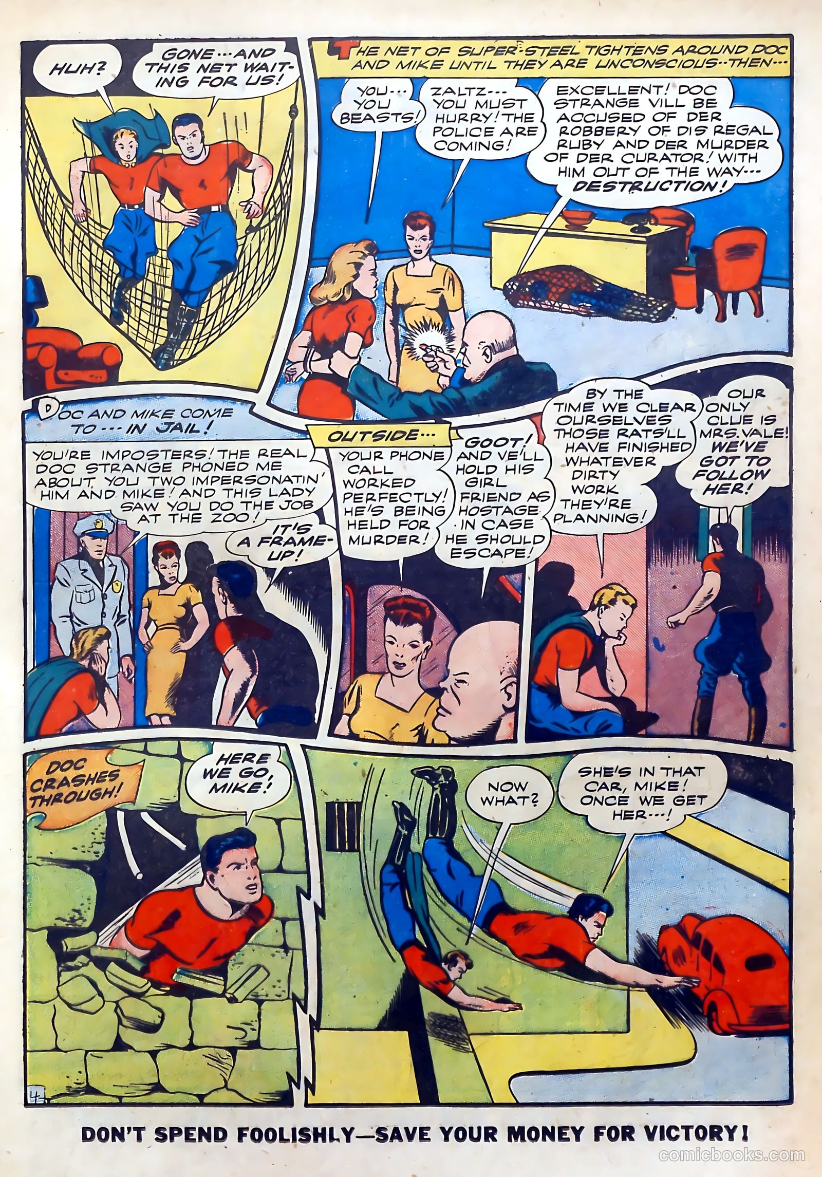 Thrilling Comics #42 (1944) — page 21 of 53