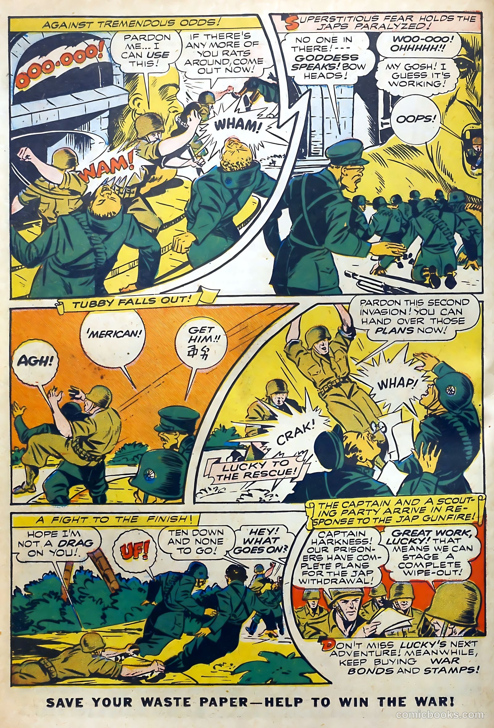 Thrilling Comics #42 (1944) — page 34 of 53