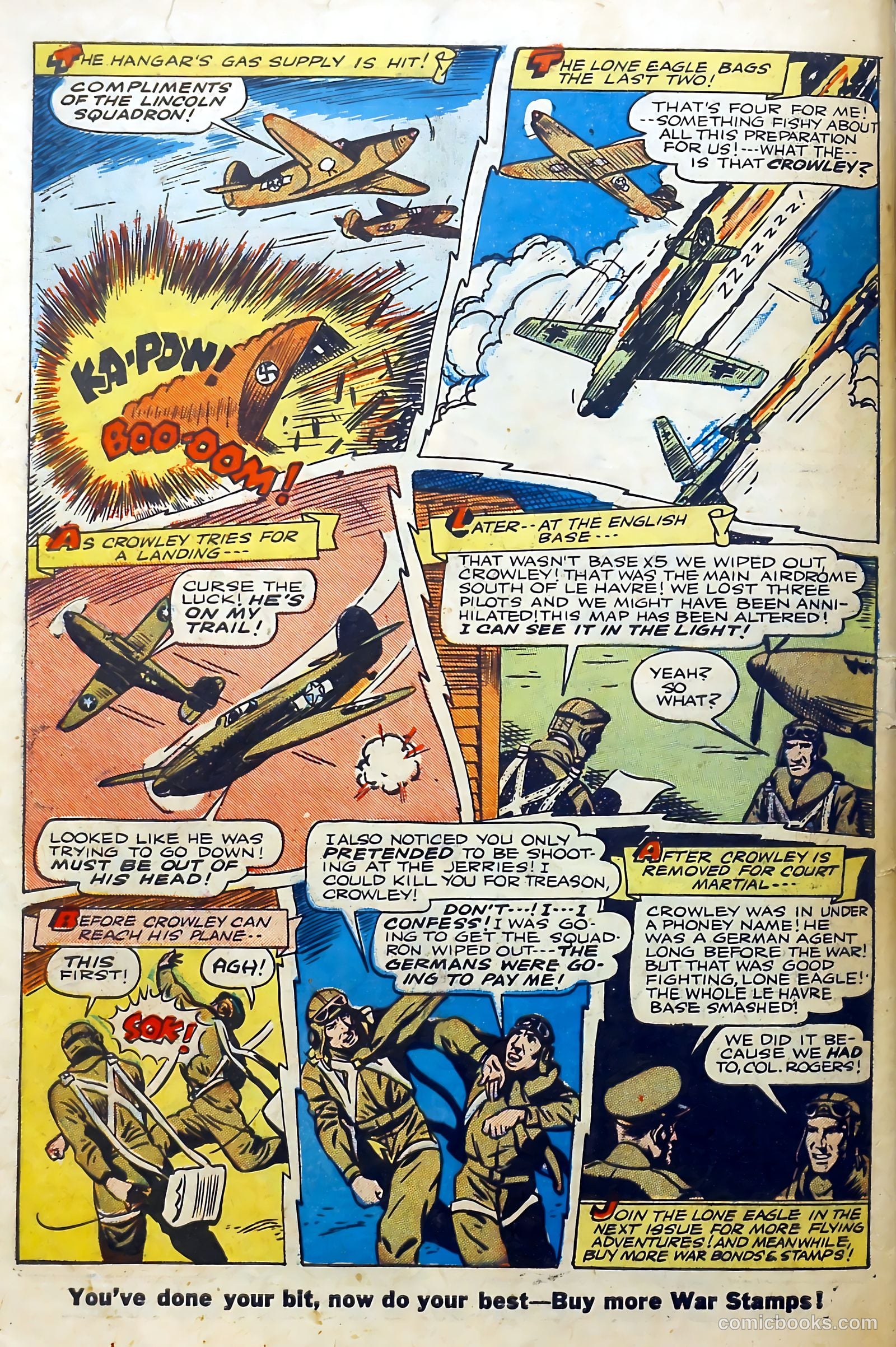 Thrilling Comics #42 (1944) — page 50 of 53