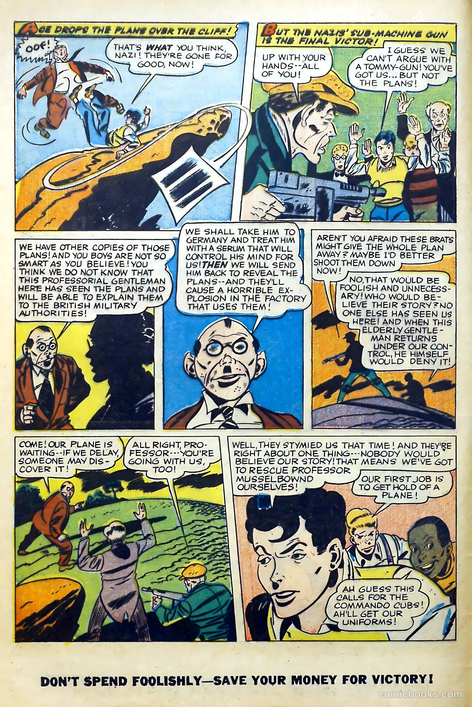 Thrilling Comics #43 (1944) — page 6 of 53