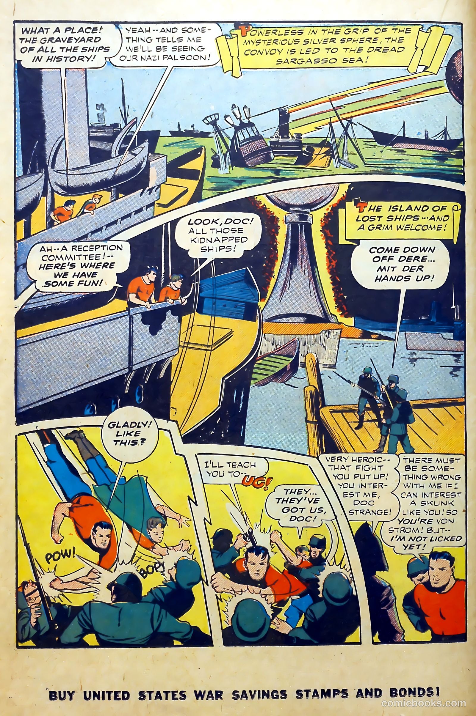 Thrilling Comics #43 (1944) — page 22 of 53