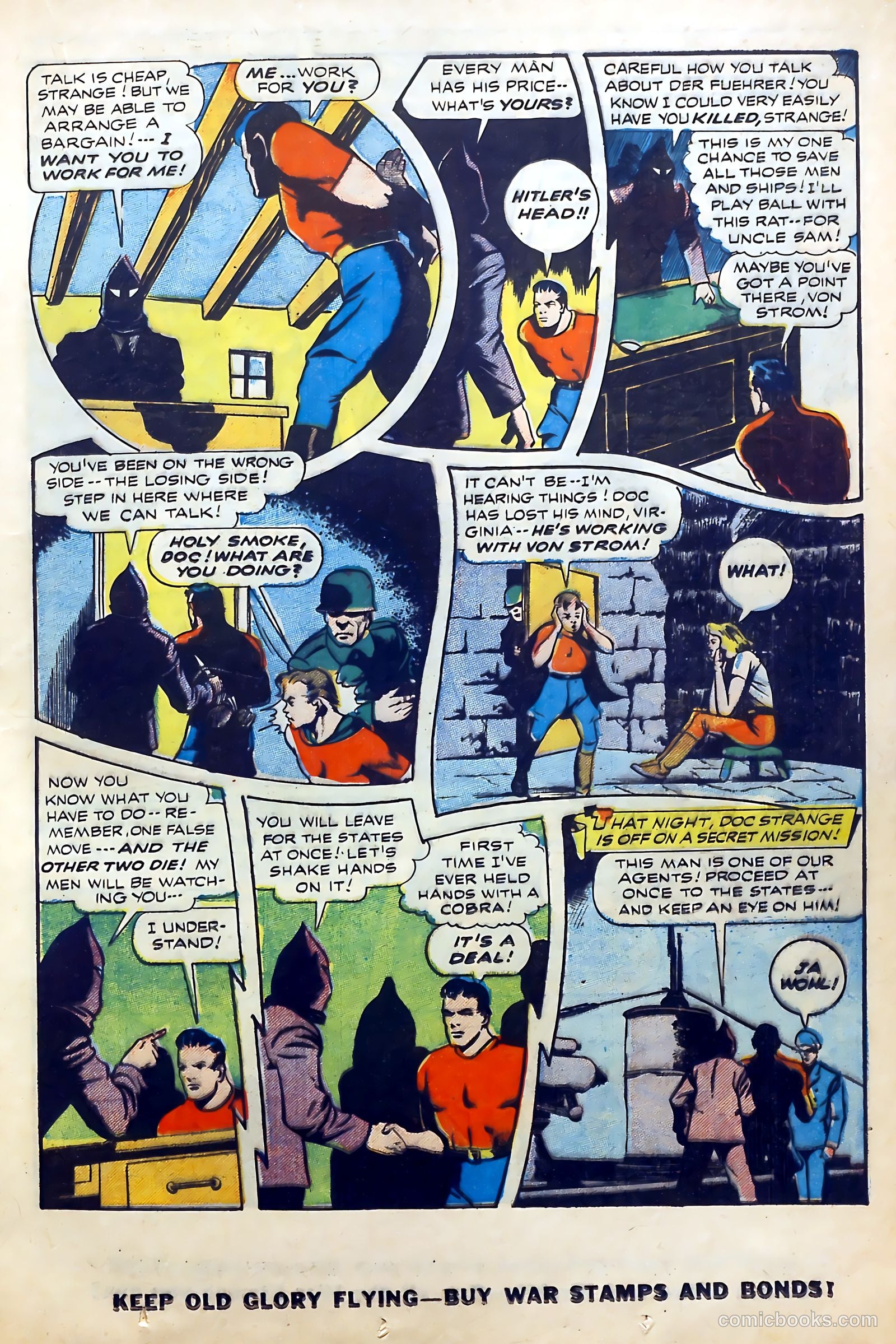 Thrilling Comics #43 (1944) — page 23 of 53