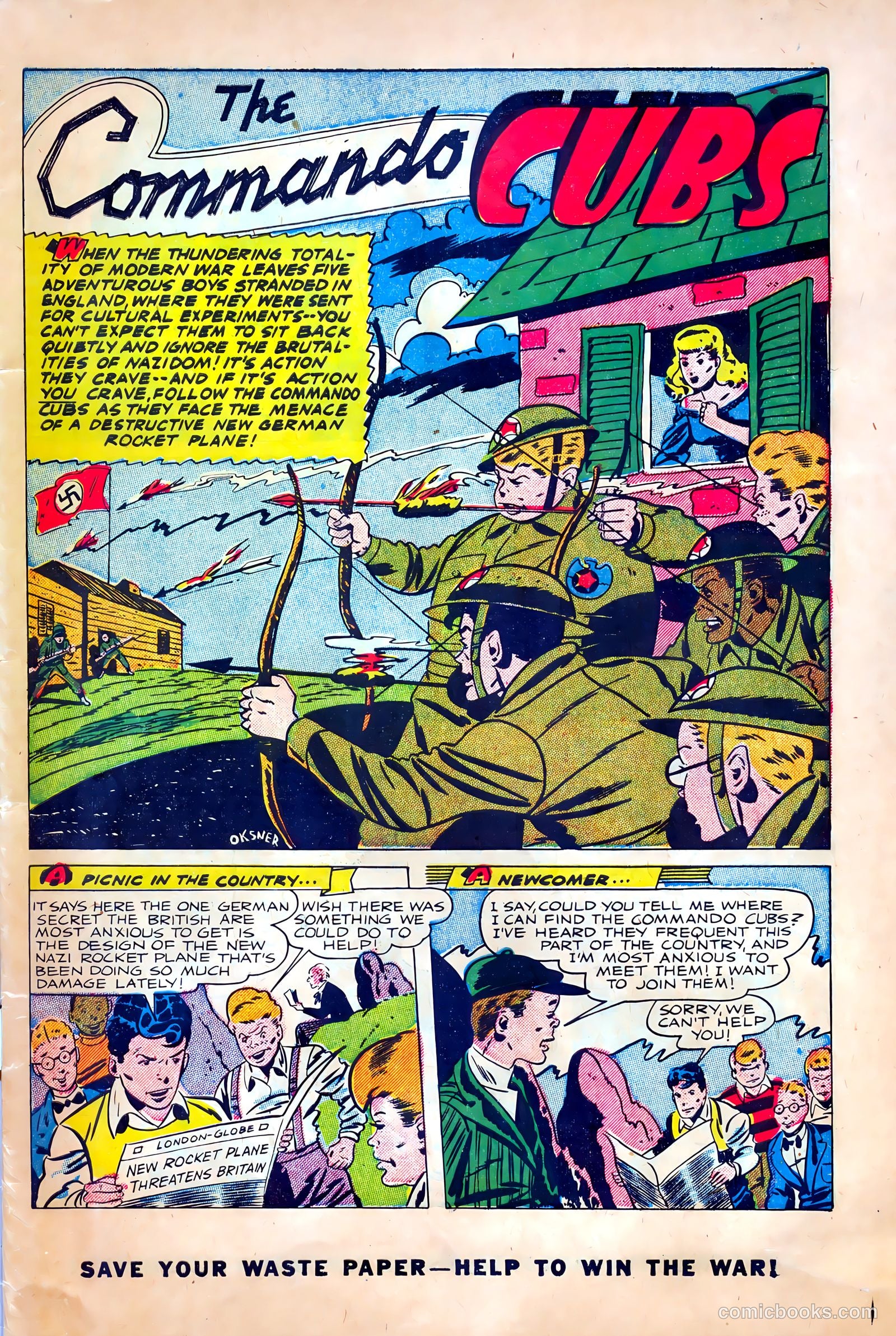 Thrilling Comics #44 (1944) — page 3 of 52