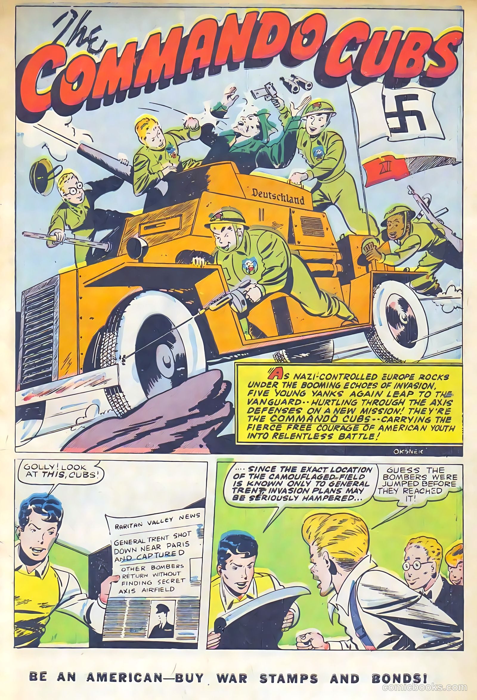 Thrilling Comics #45 (1944) — page 3 of 52