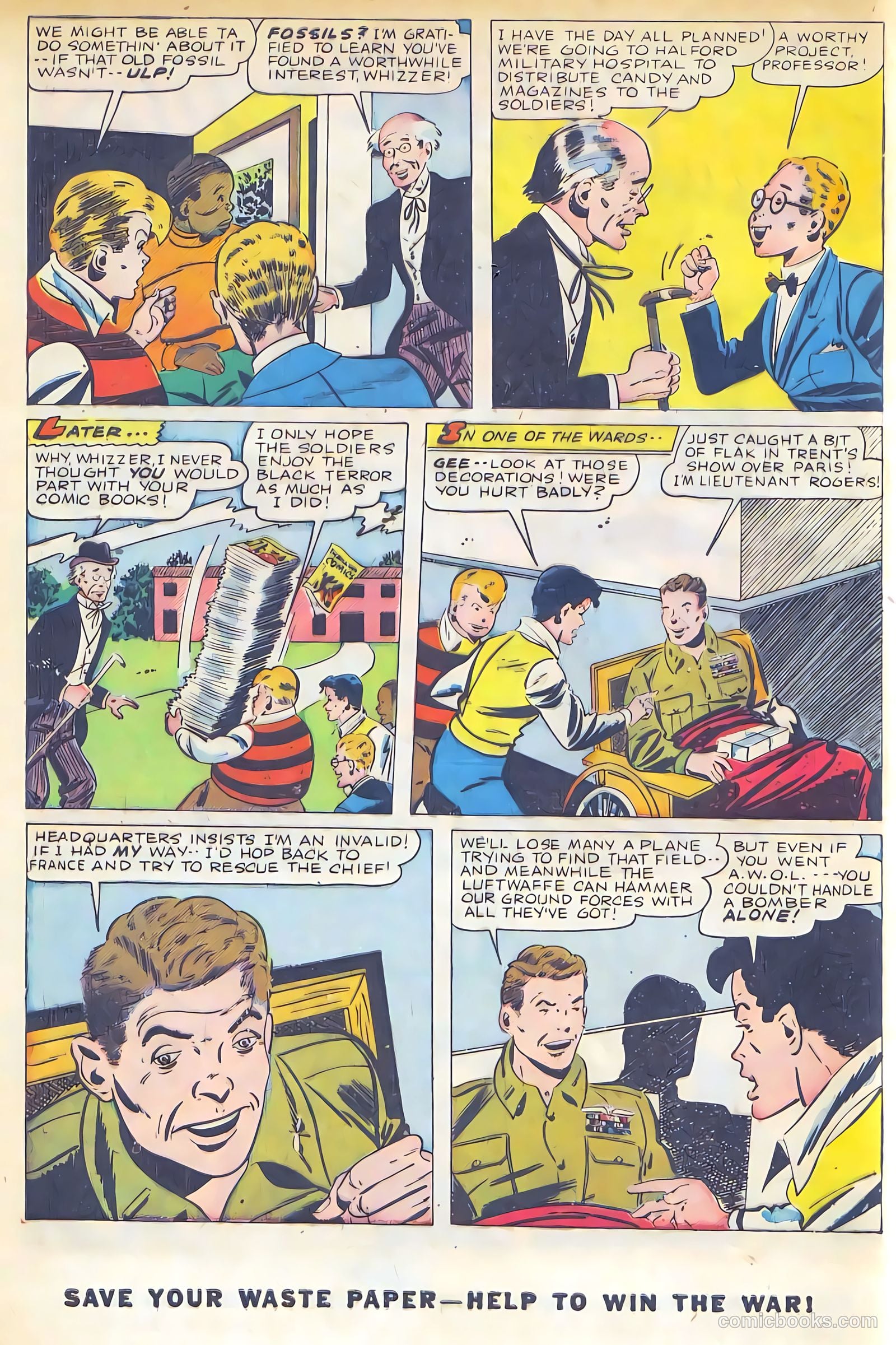 Thrilling Comics #45 (1944) — page 4 of 52
