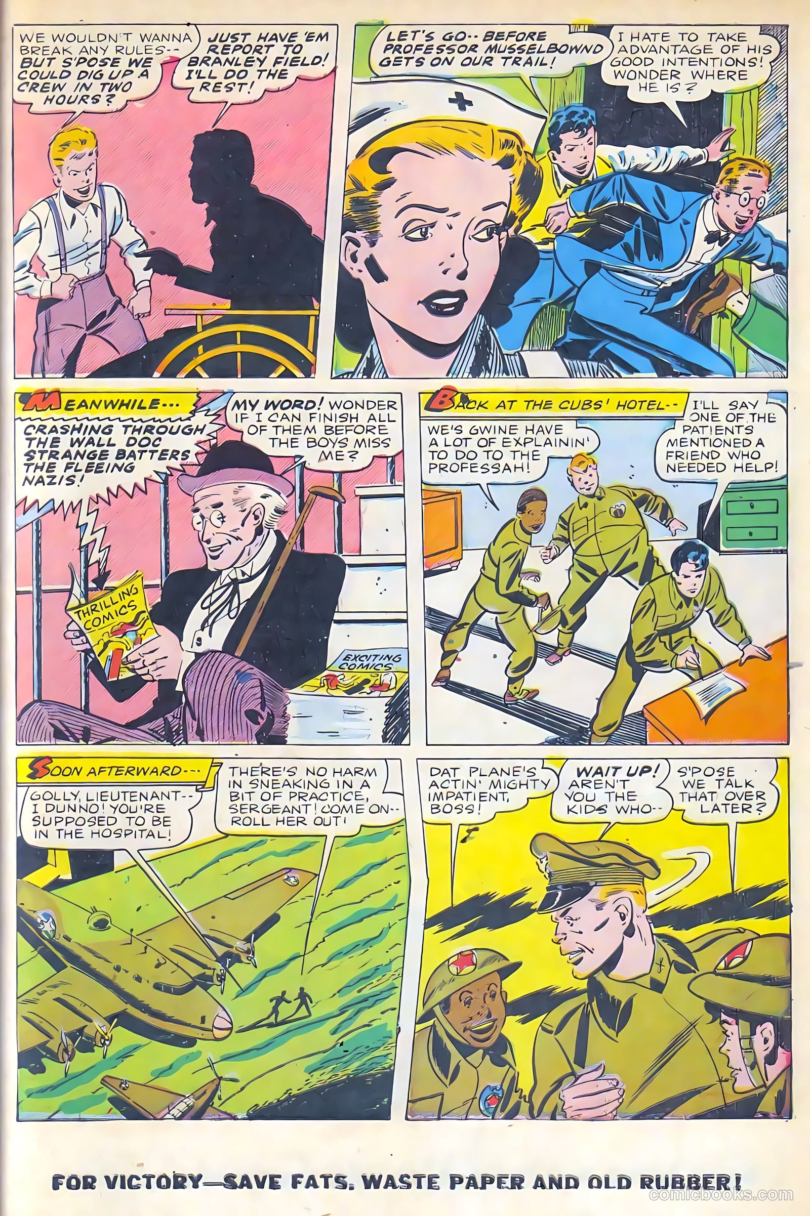 Thrilling Comics #45 (1944) — page 5 of 52