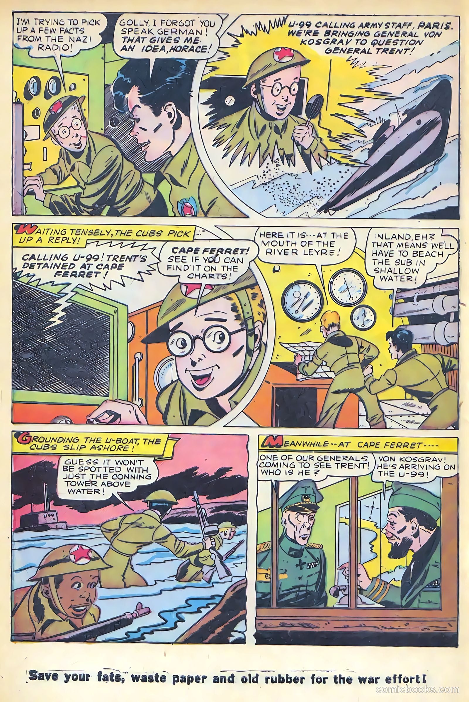 Thrilling Comics #45 (1944) — page 8 of 52