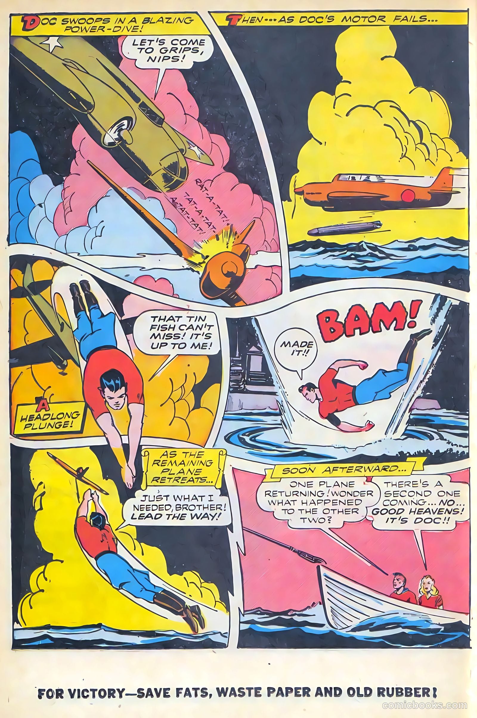 Thrilling Comics #45 (1944) — page 22 of 52
