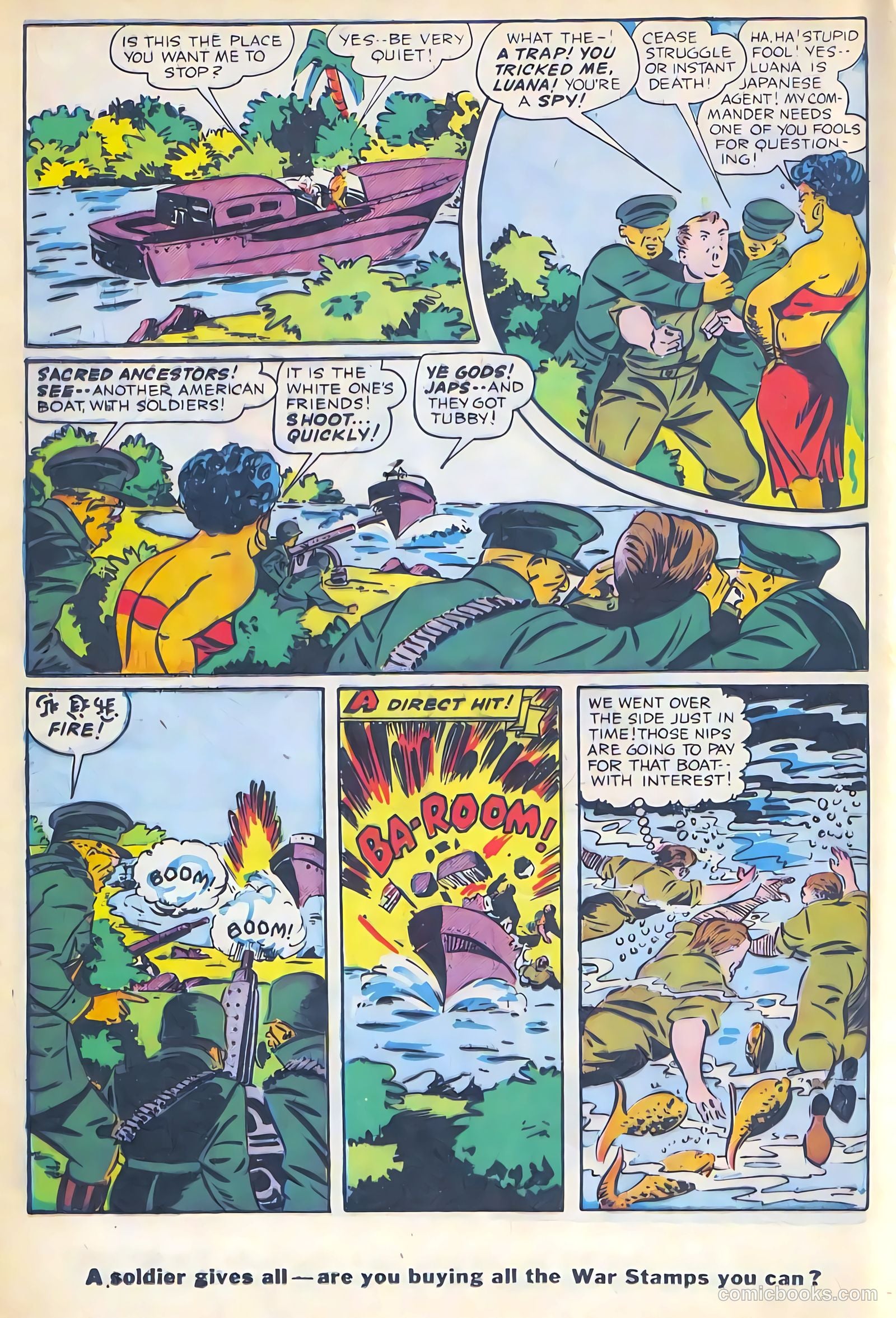 Thrilling Comics #45 (1944) — page 28 of 52