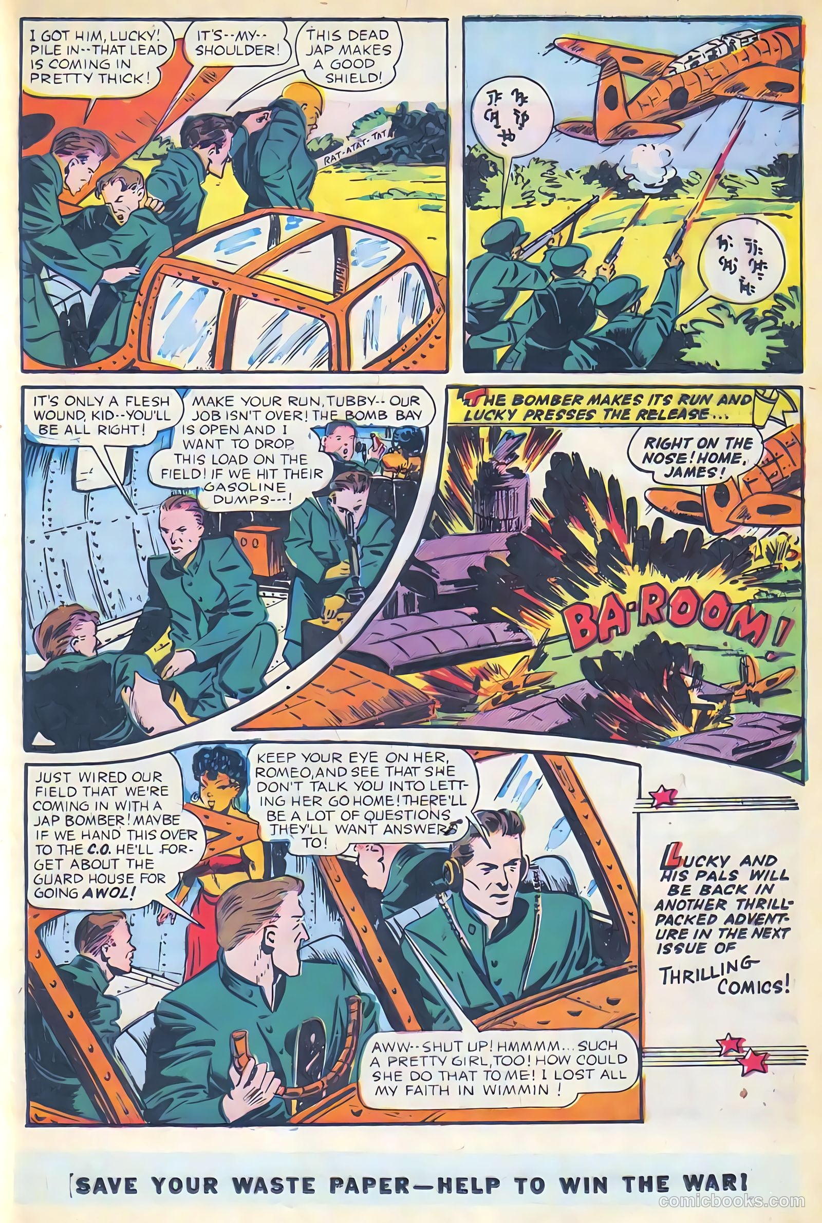Thrilling Comics #45 (1944) — page 33 of 52