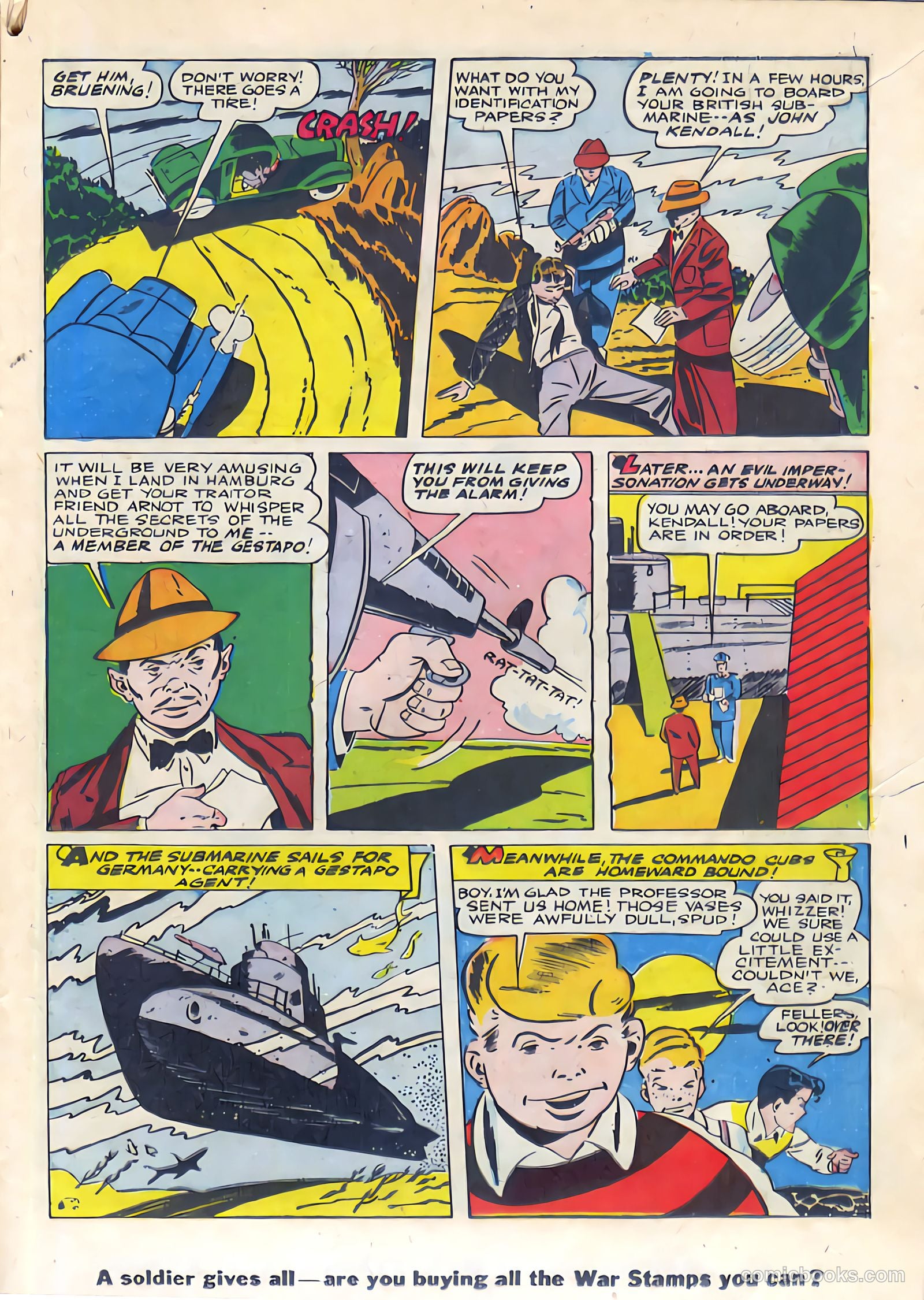 Thrilling Comics #46 (1945) — page 15 of 52