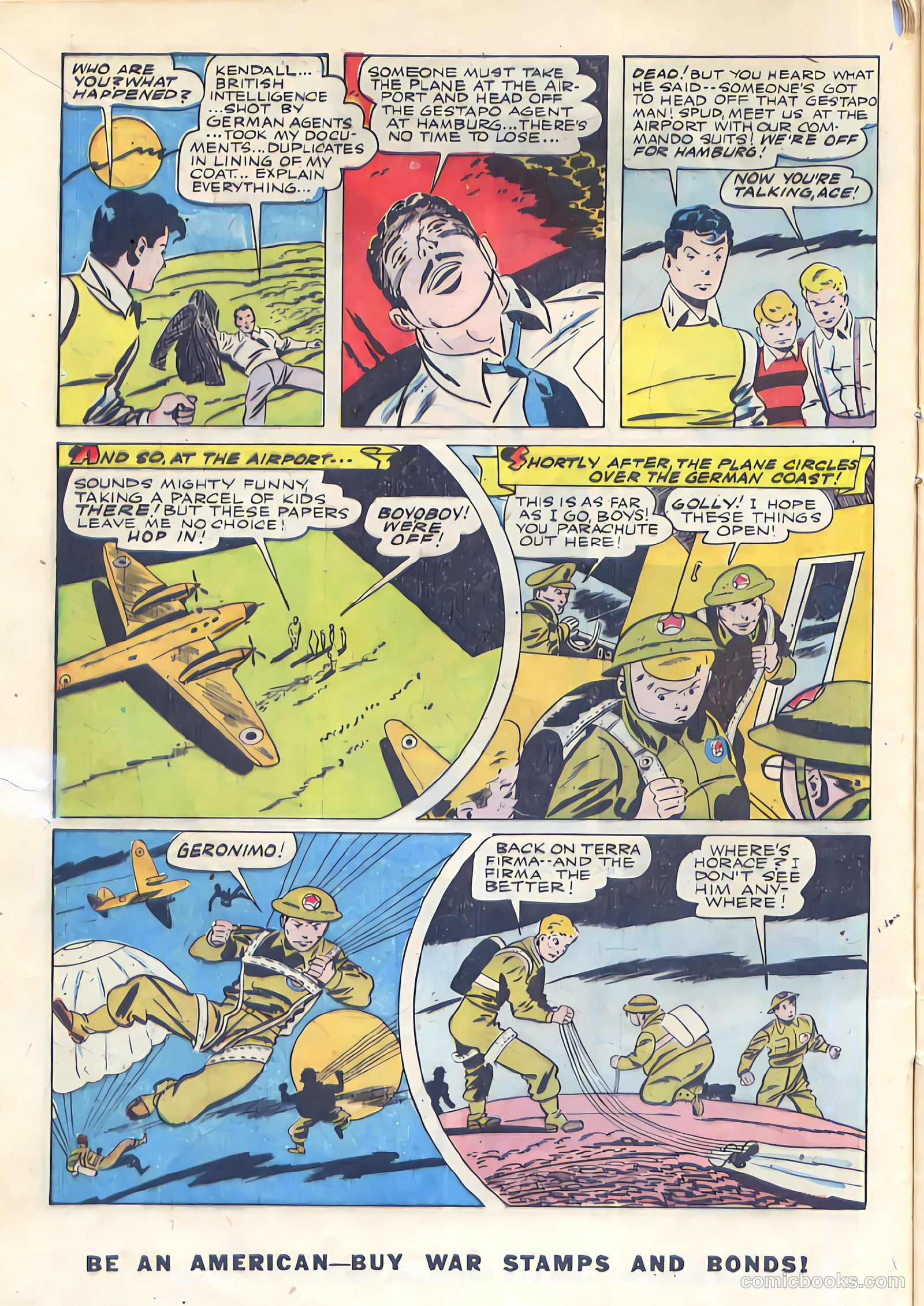 Thrilling Comics #46 (1945) — page 16 of 52