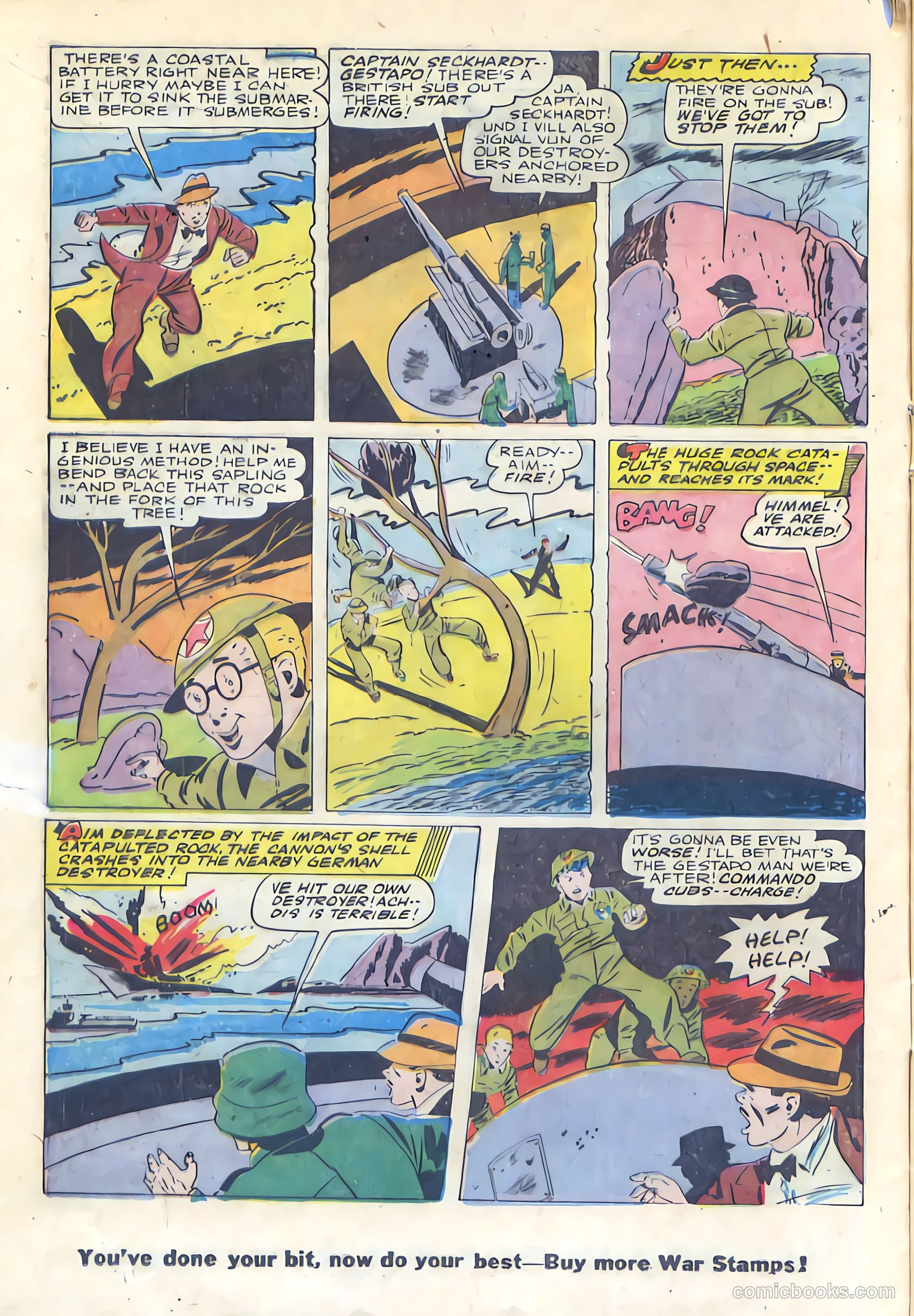 Thrilling Comics #46 (1945) — page 18 of 52