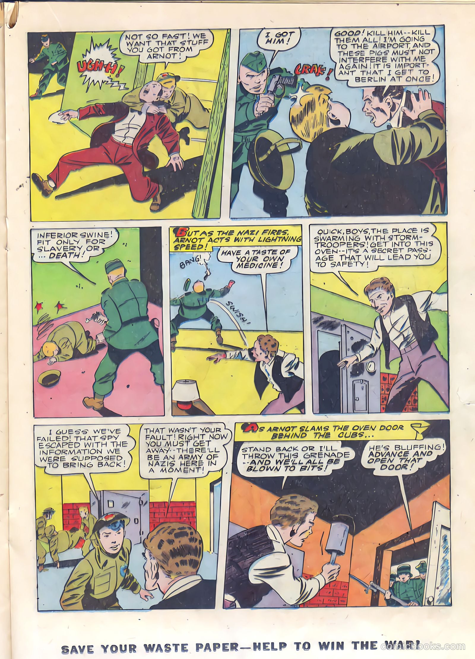 Thrilling Comics #46 (1945) — page 21 of 52