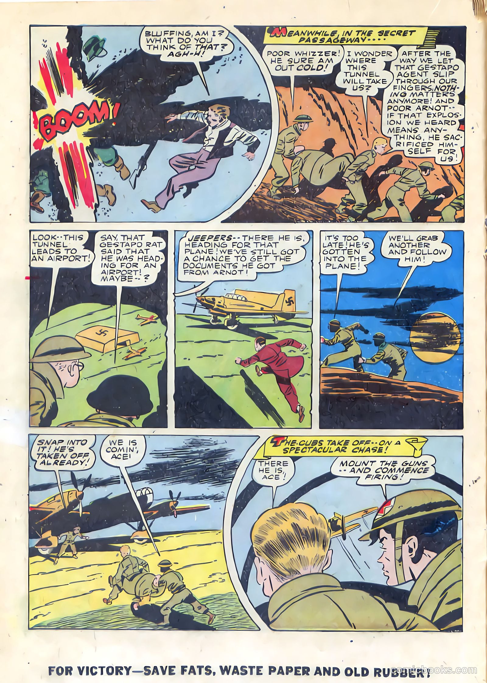 Thrilling Comics #46 (1945) — page 22 of 52