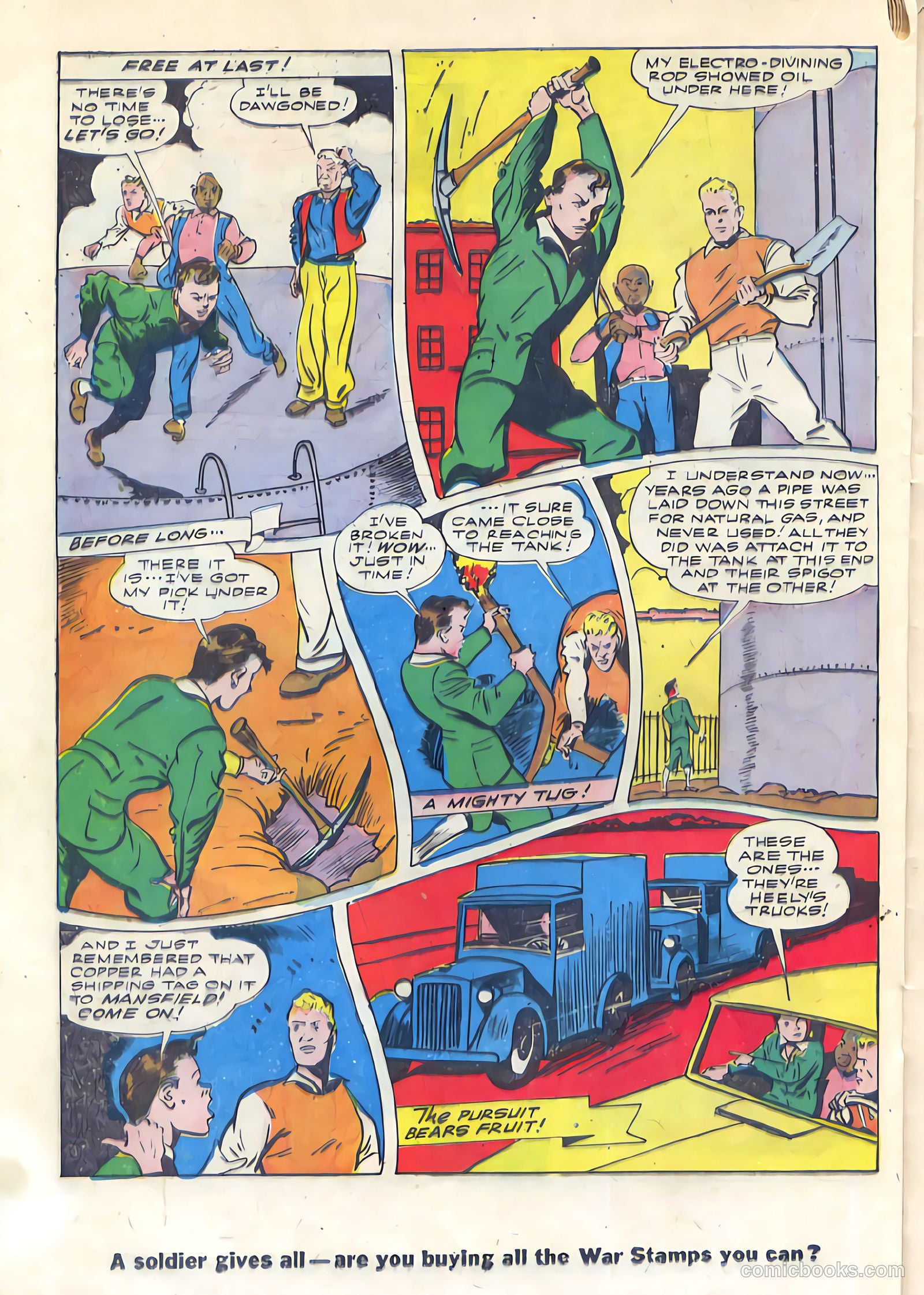 Thrilling Comics #46 (1945) — page 32 of 52