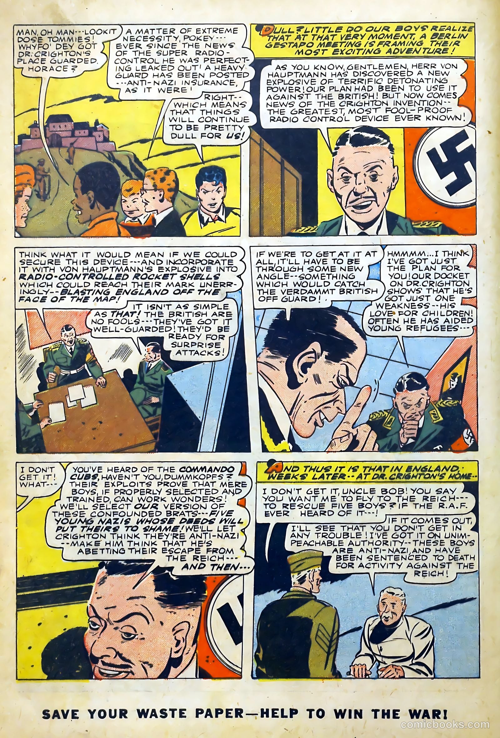 Thrilling Comics #47 (1945) — page 4 of 52