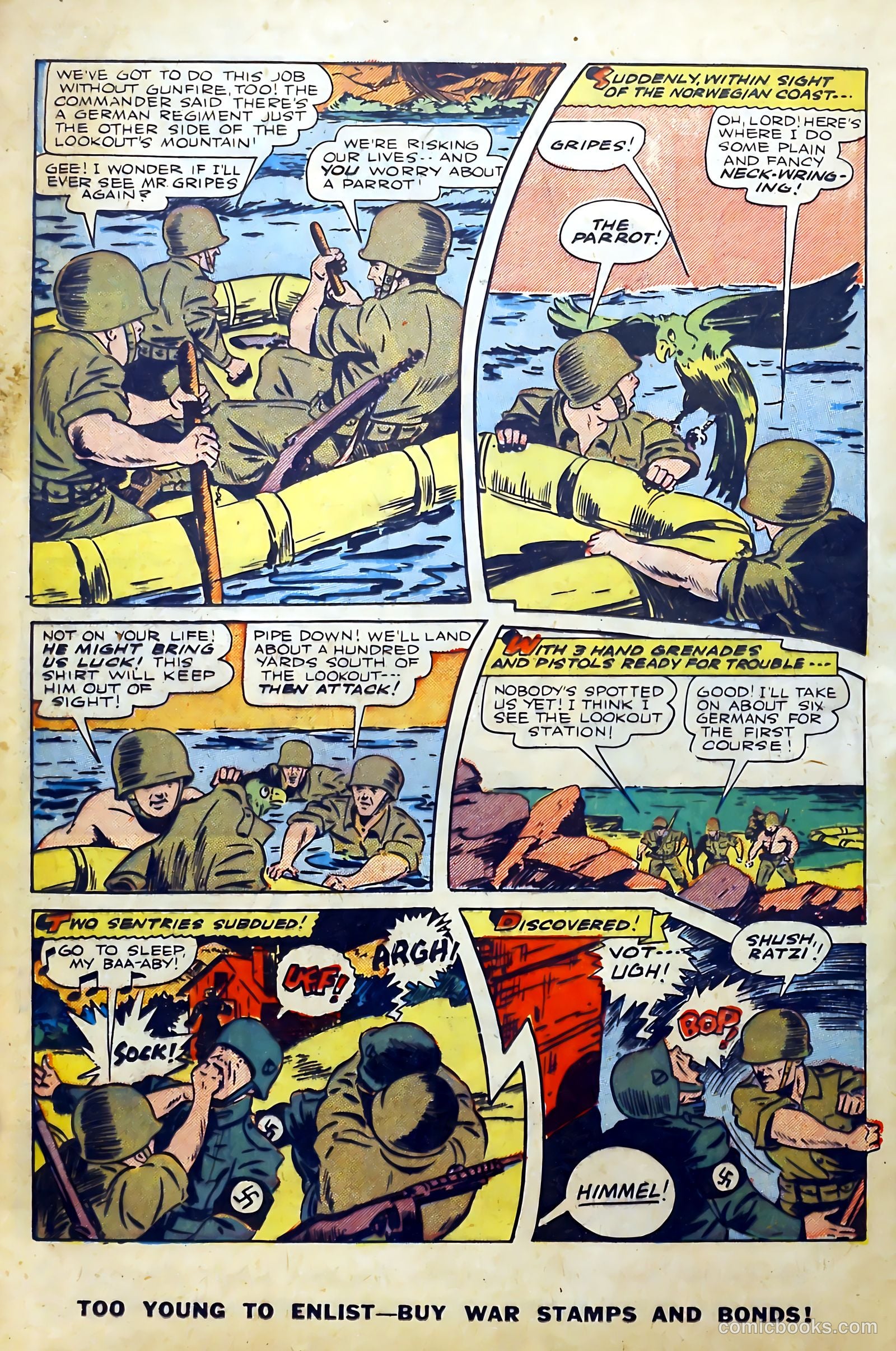 Thrilling Comics #47 (1945) — page 28 of 52