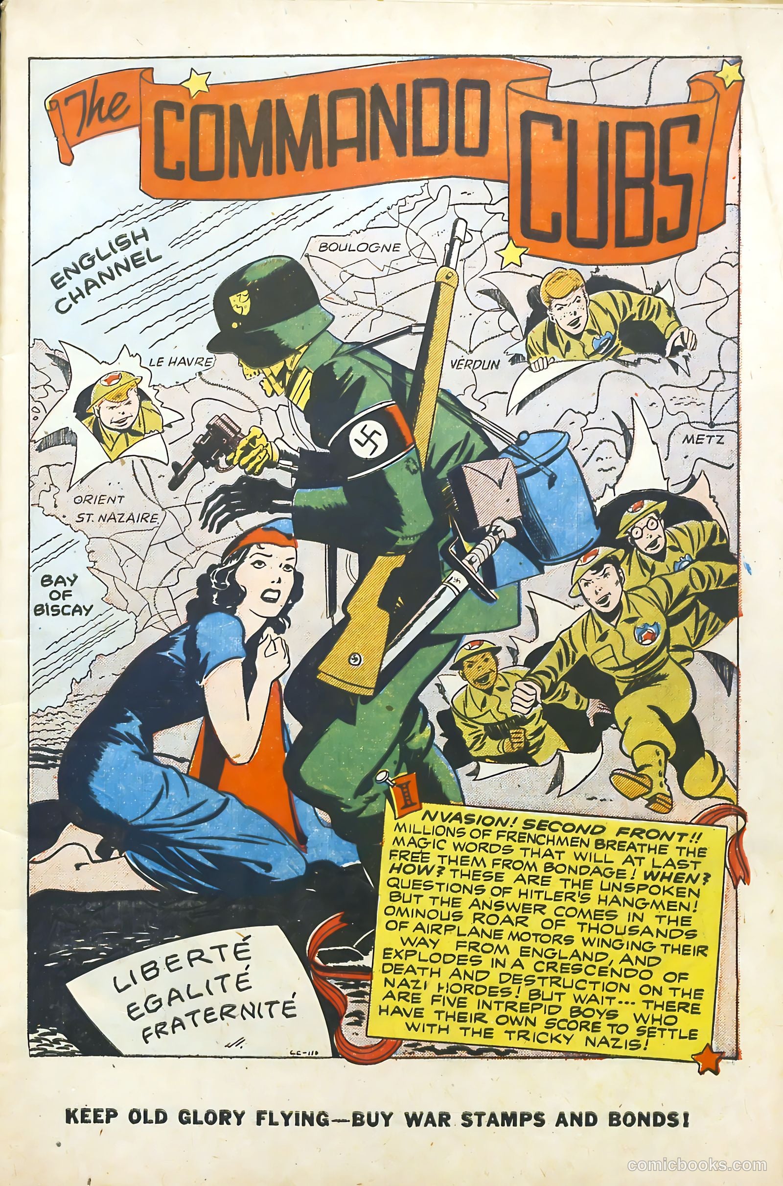 Thrilling Comics #48 (1945) — page 3 of 52