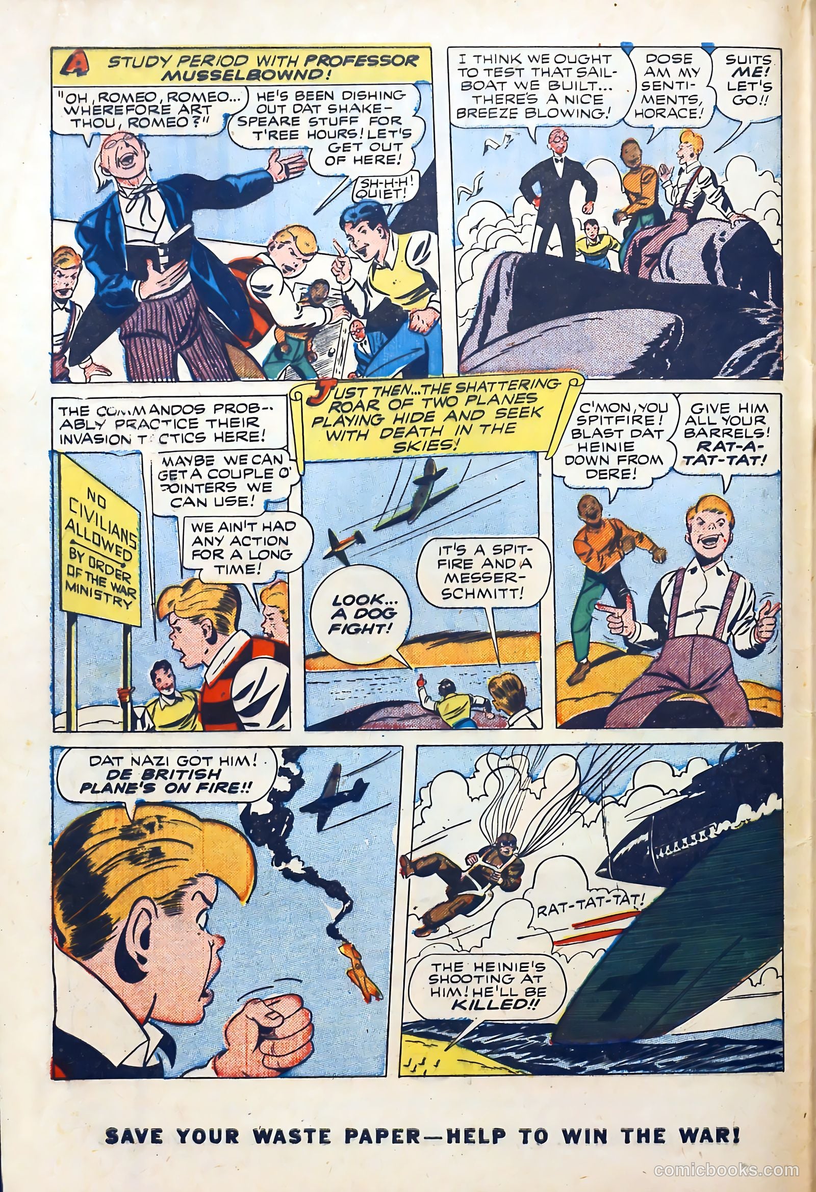 Thrilling Comics #48 (1945) — page 4 of 52