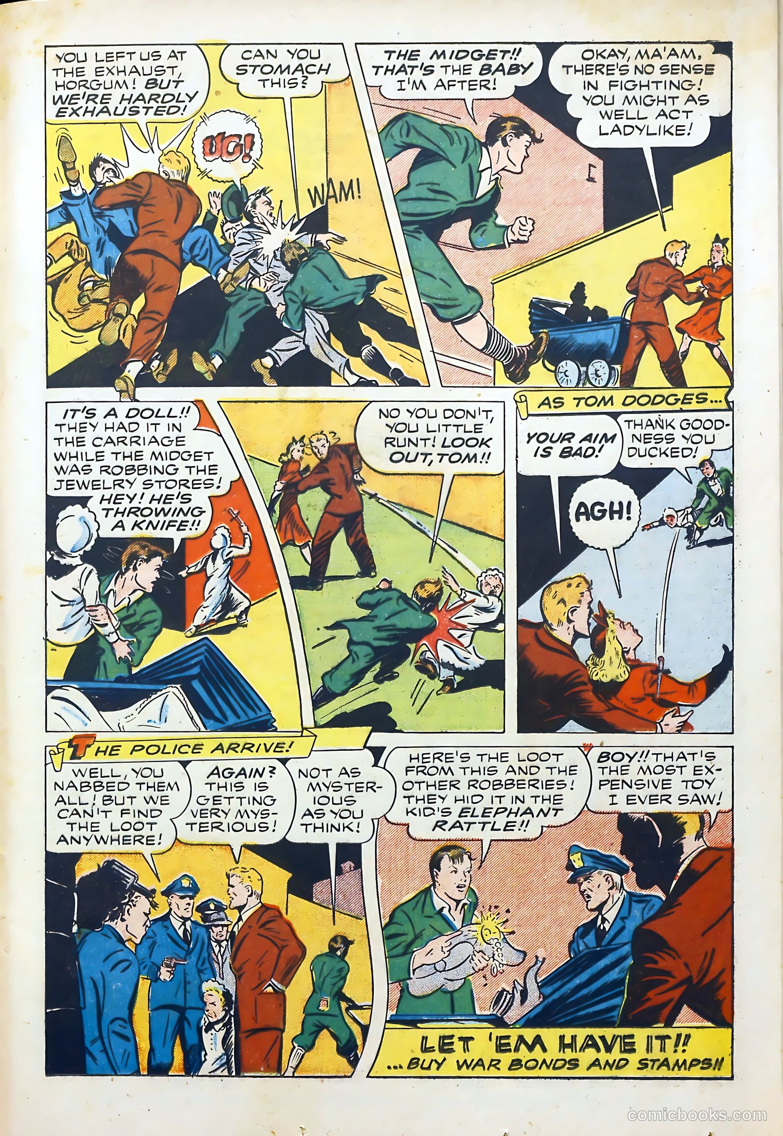 Thrilling Comics #48 (1945) — page 33 of 52