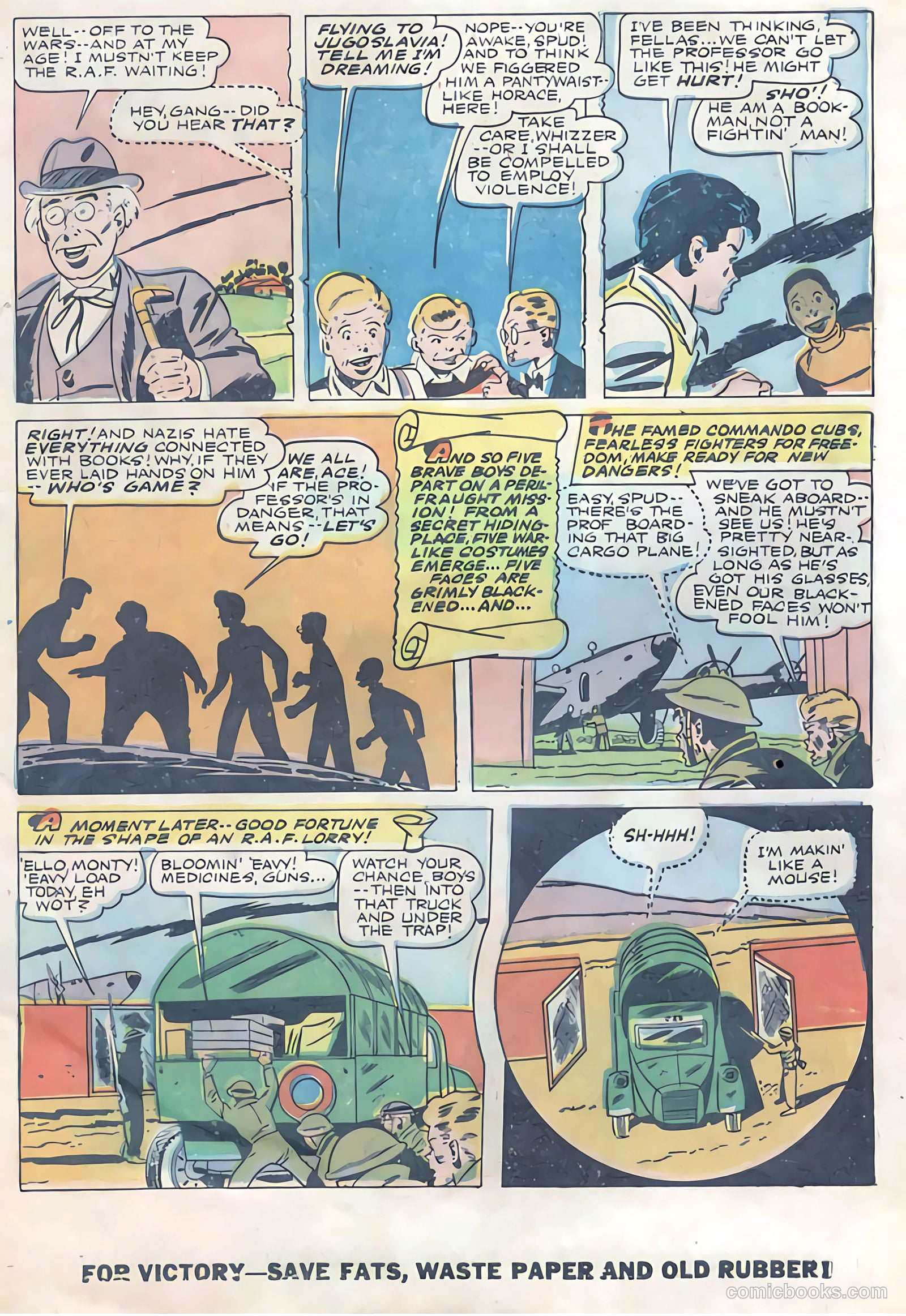 Thrilling Comics #49 (1945) — page 4 of 50